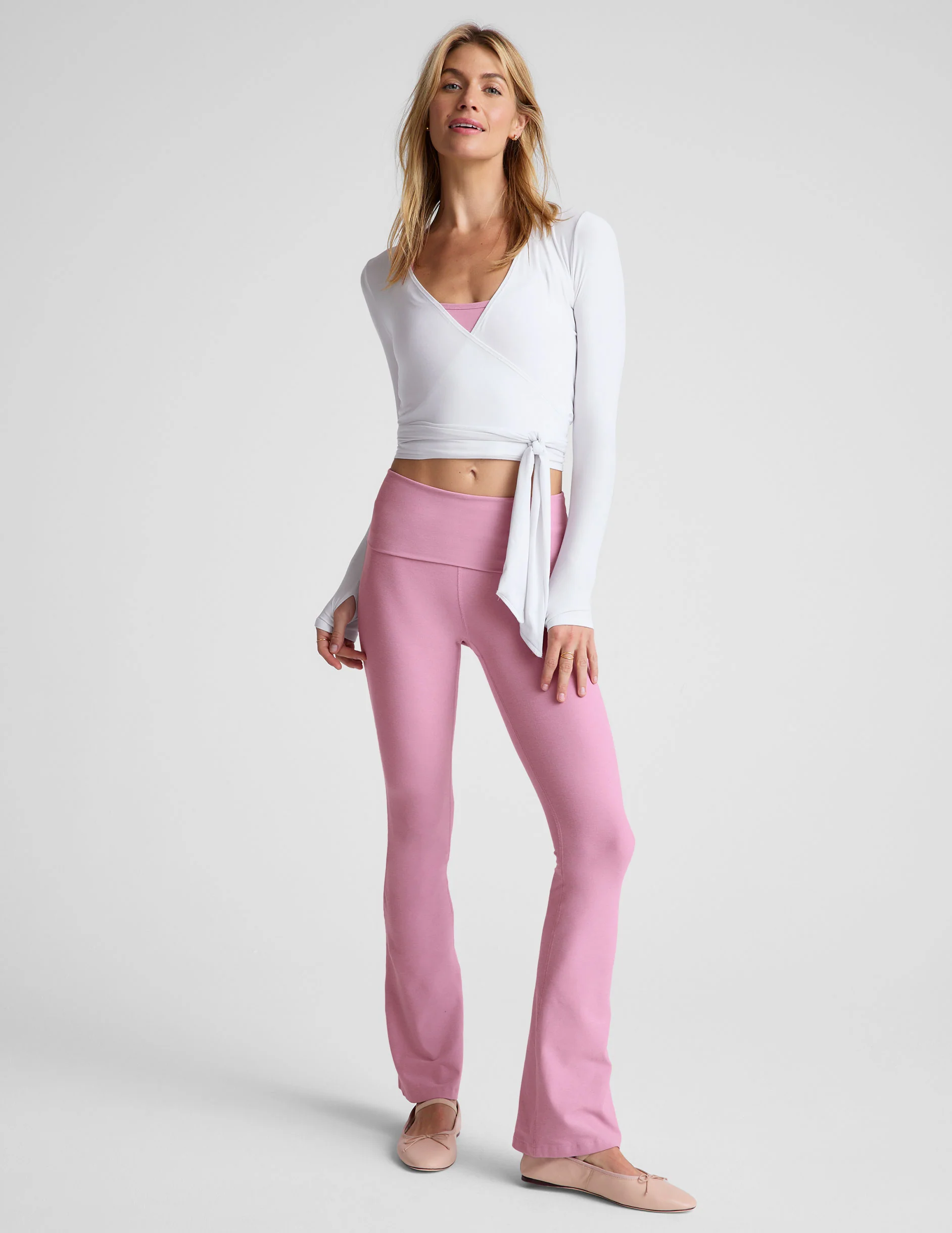 Featherweight Waist No Time Wrap Top