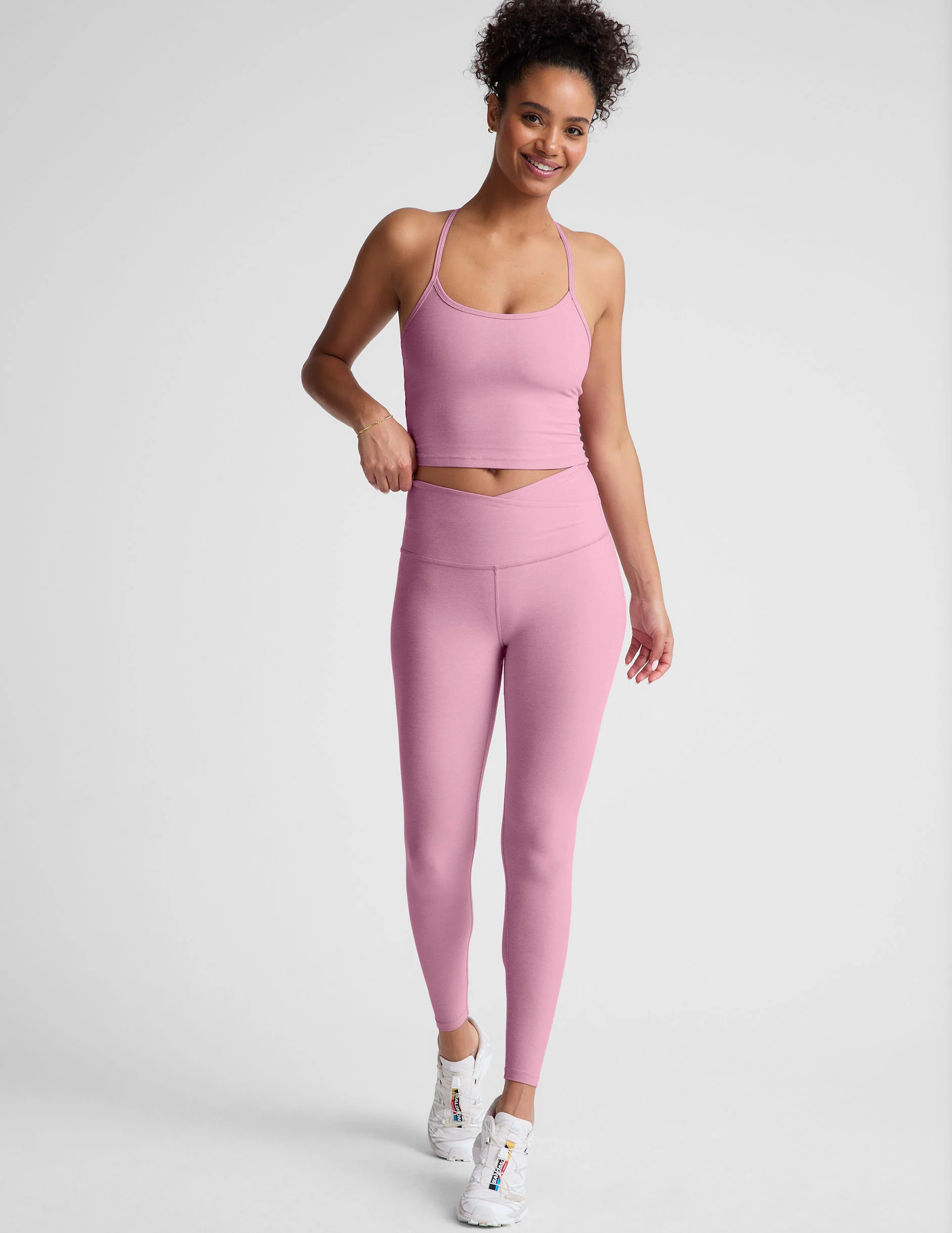Spacedye At Your Leisure High Waisted Midi Legging