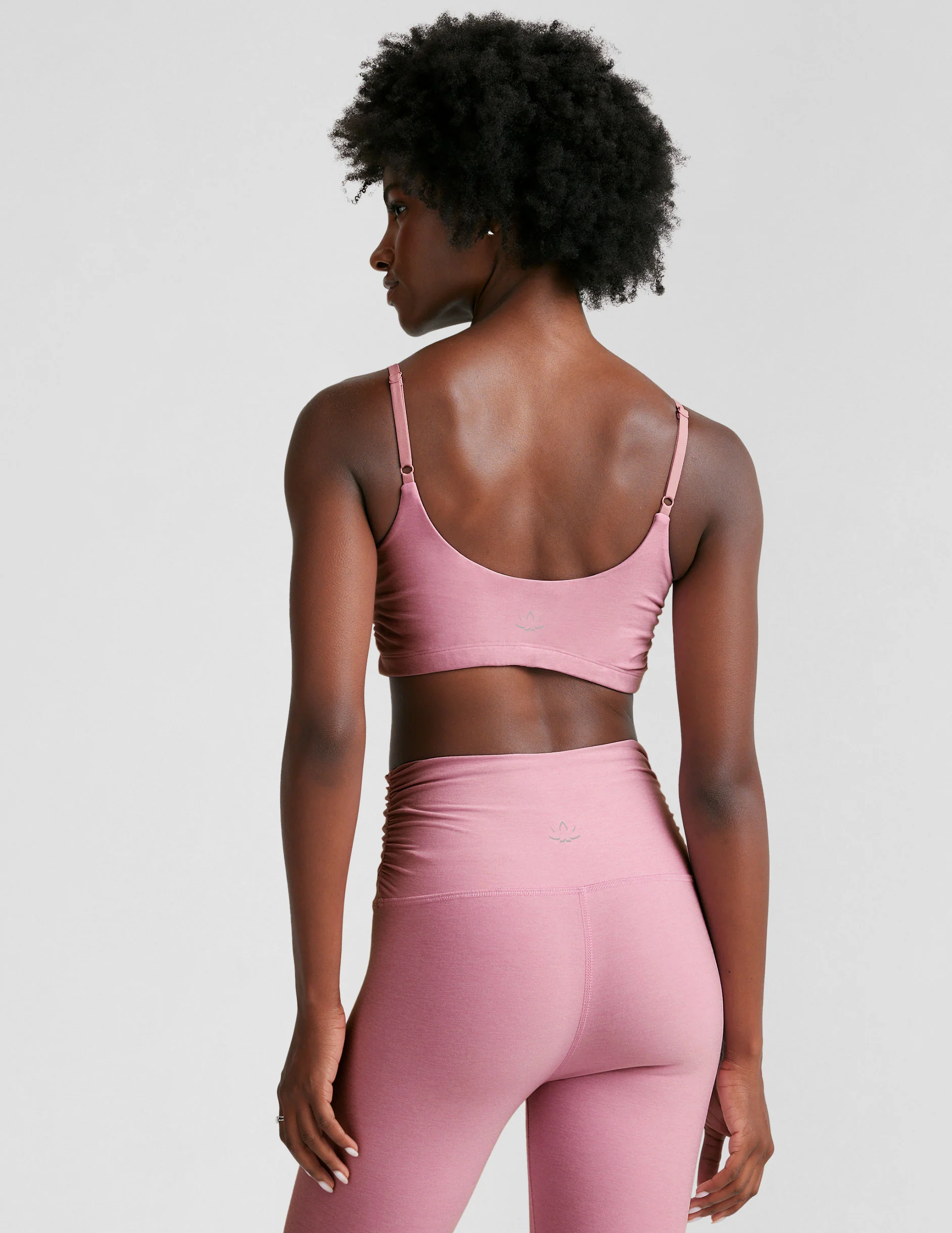 Spacedye Raise The Barre Shirred Bra