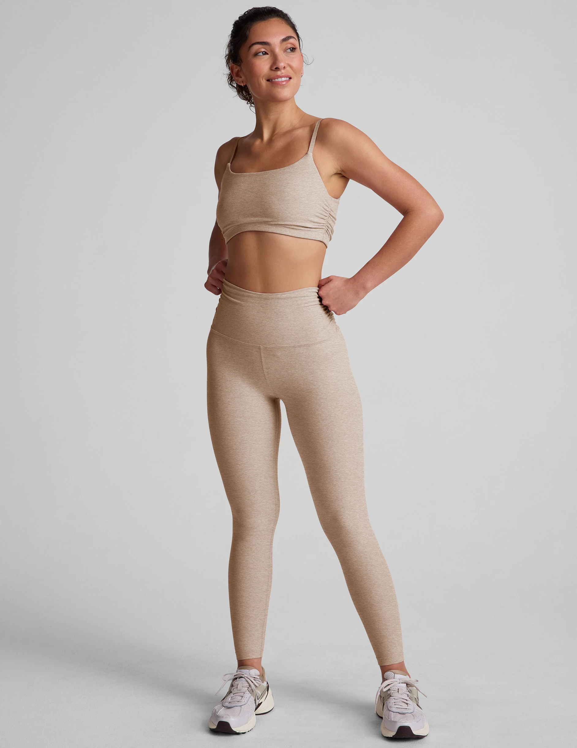 Spacedye Raise The Barre Shirred Bra