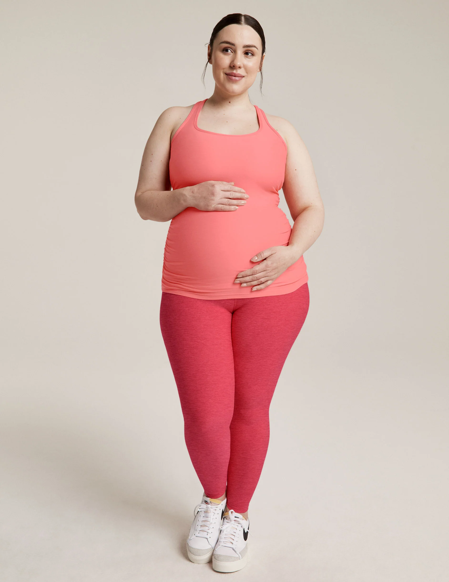 Featherweight Let It Grow Racerback Maternity Tank