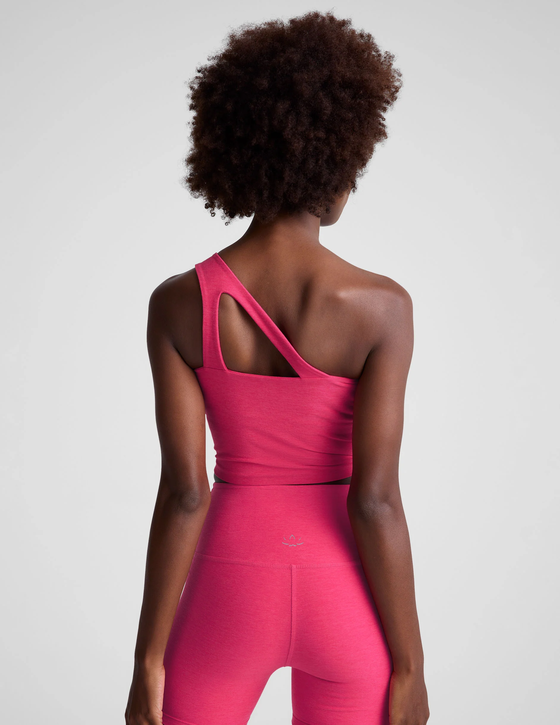 Spacedye The Bold Shoulder Cropped Tank