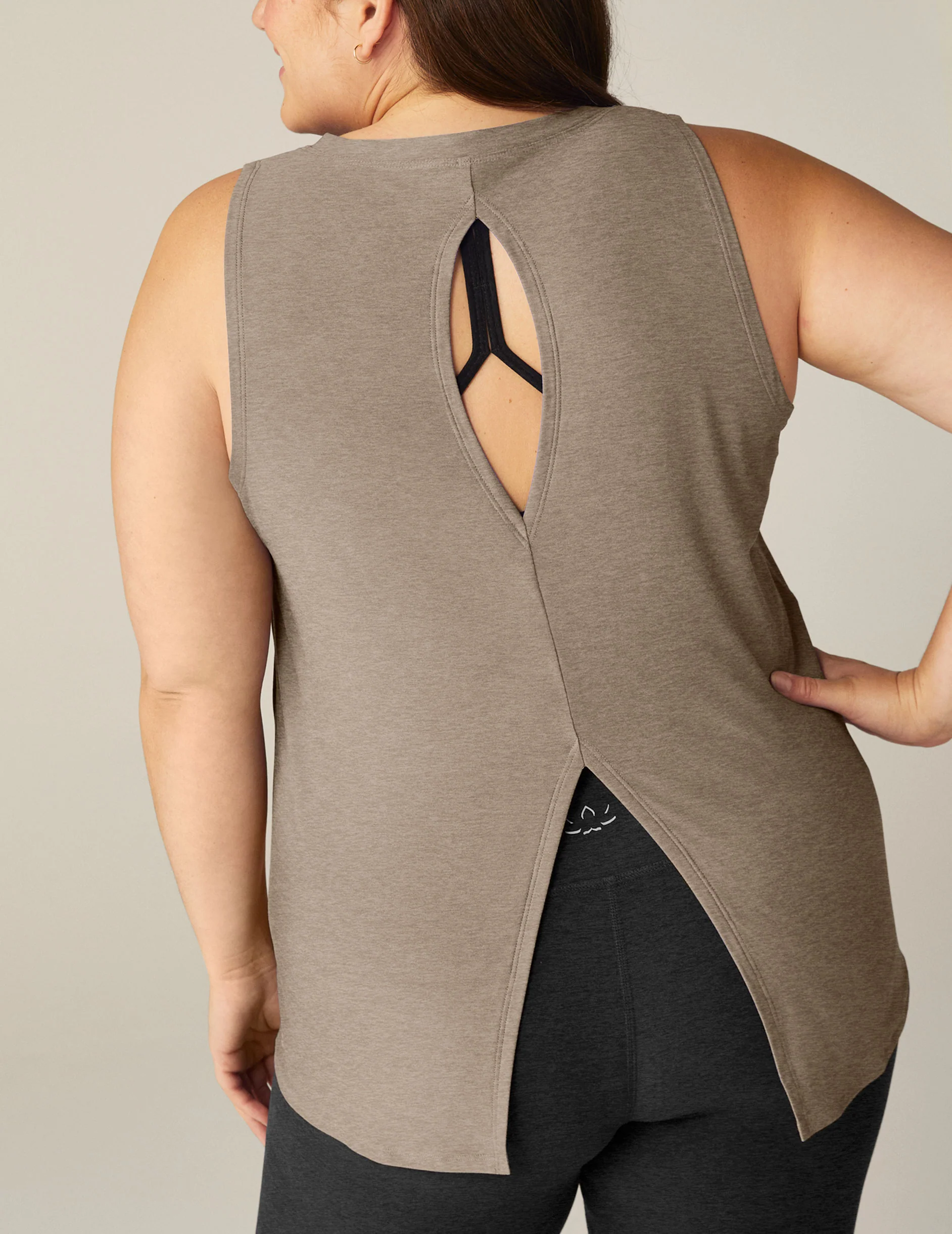 Featherweight All About It Split Back Tank