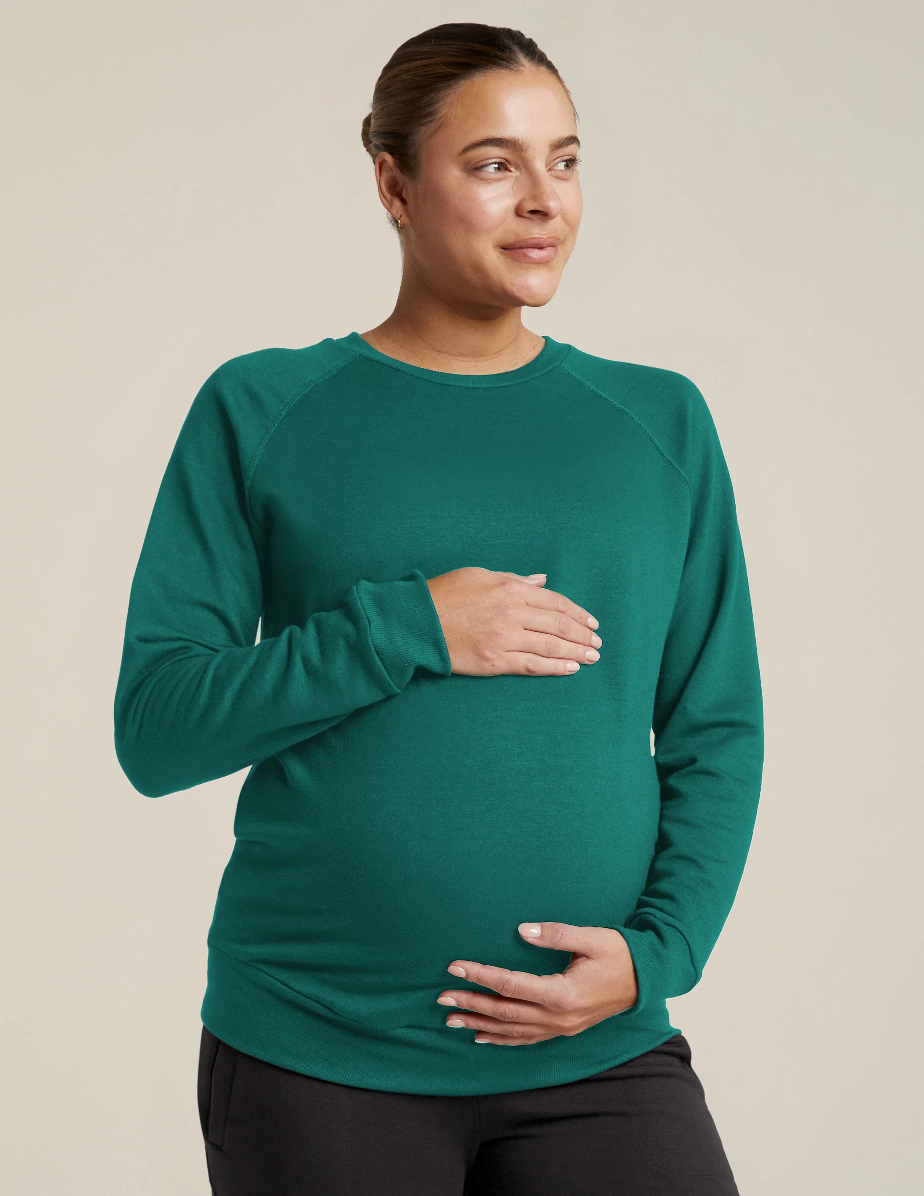 Favorite Raglan Maternity Pullover