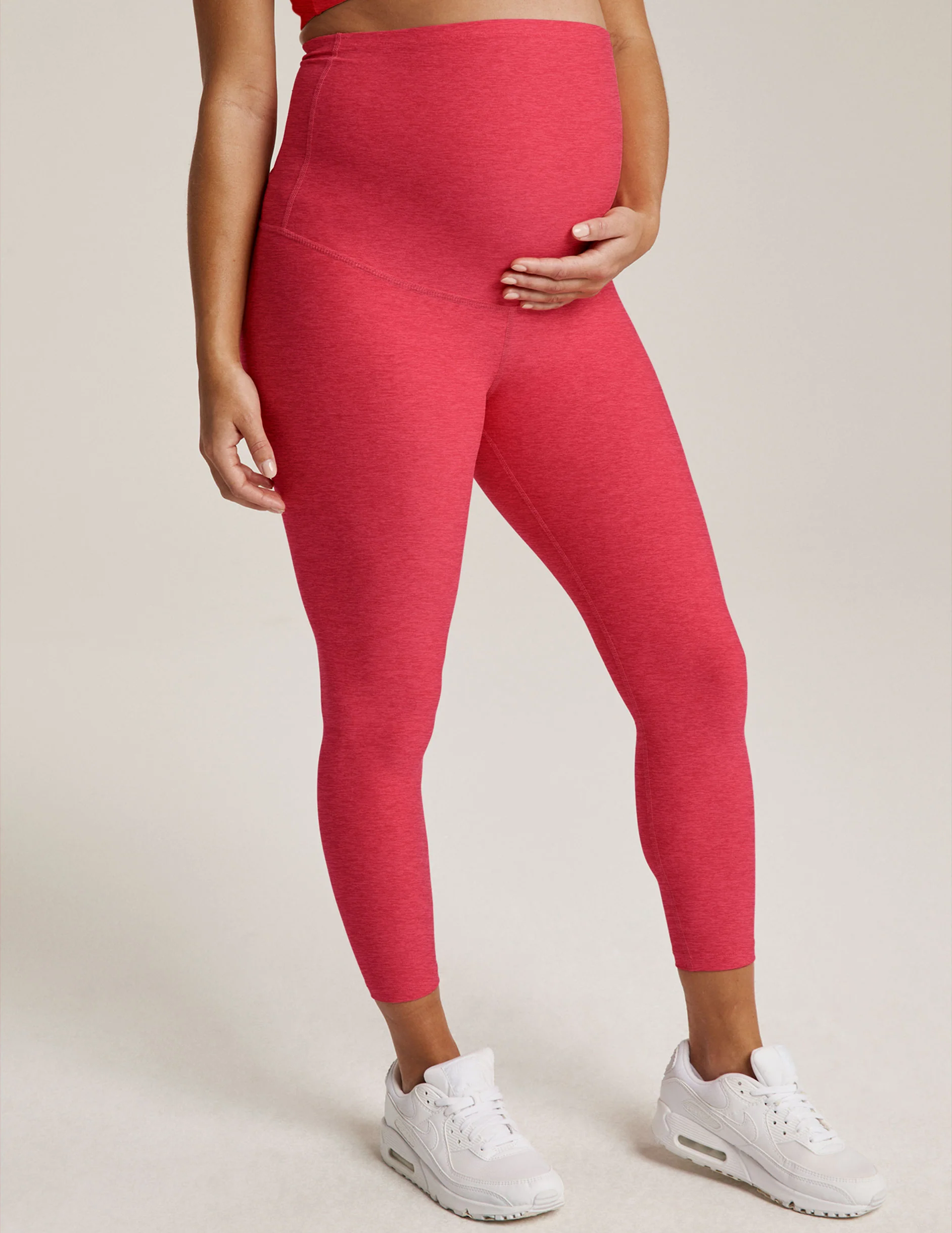 Spacedye Love The Bump Capri Maternity Legging