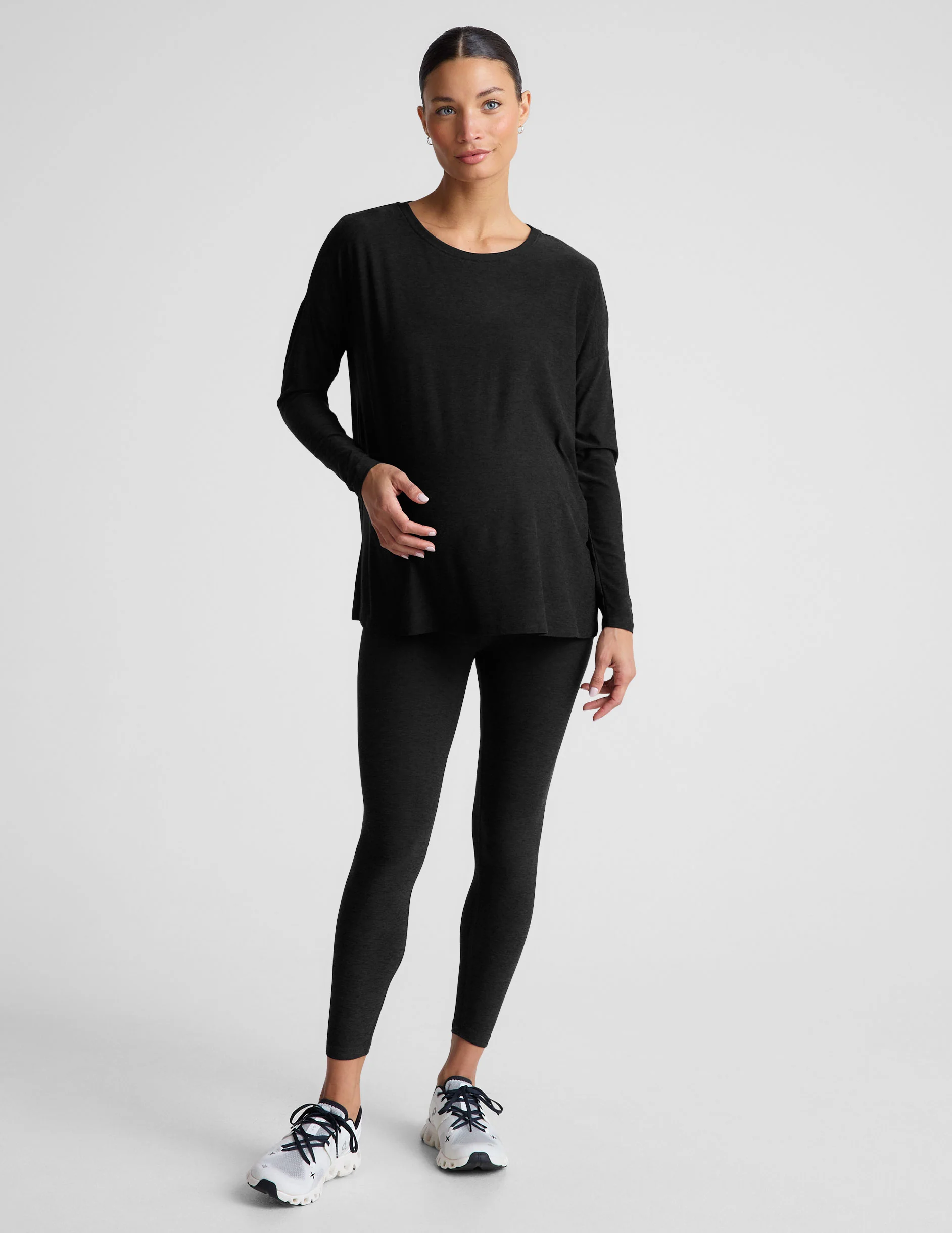 Featherweight Feels Like Home Long Sleeve Maternity Top