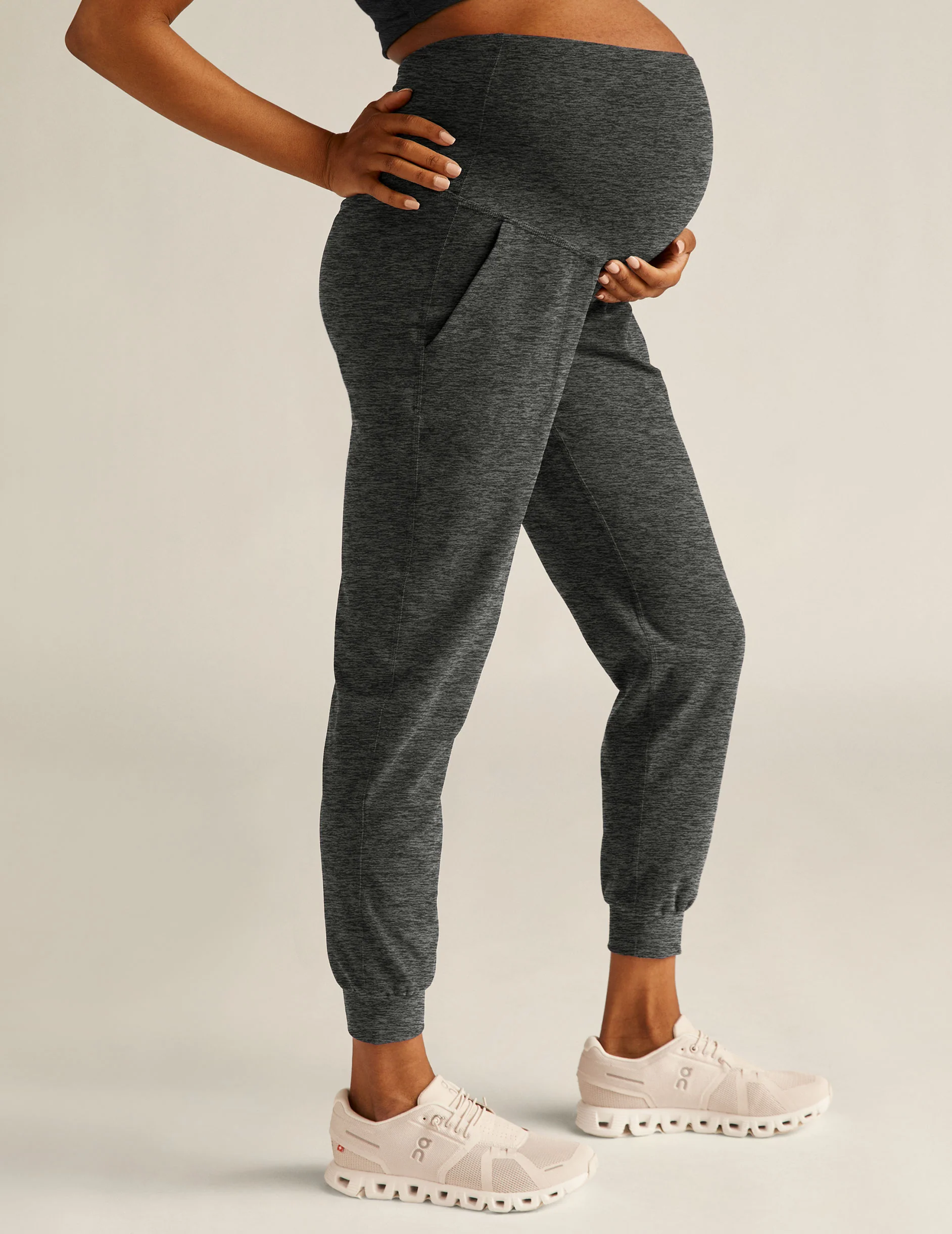Spacedye Beyond the Bump Maternity Midi Jogger