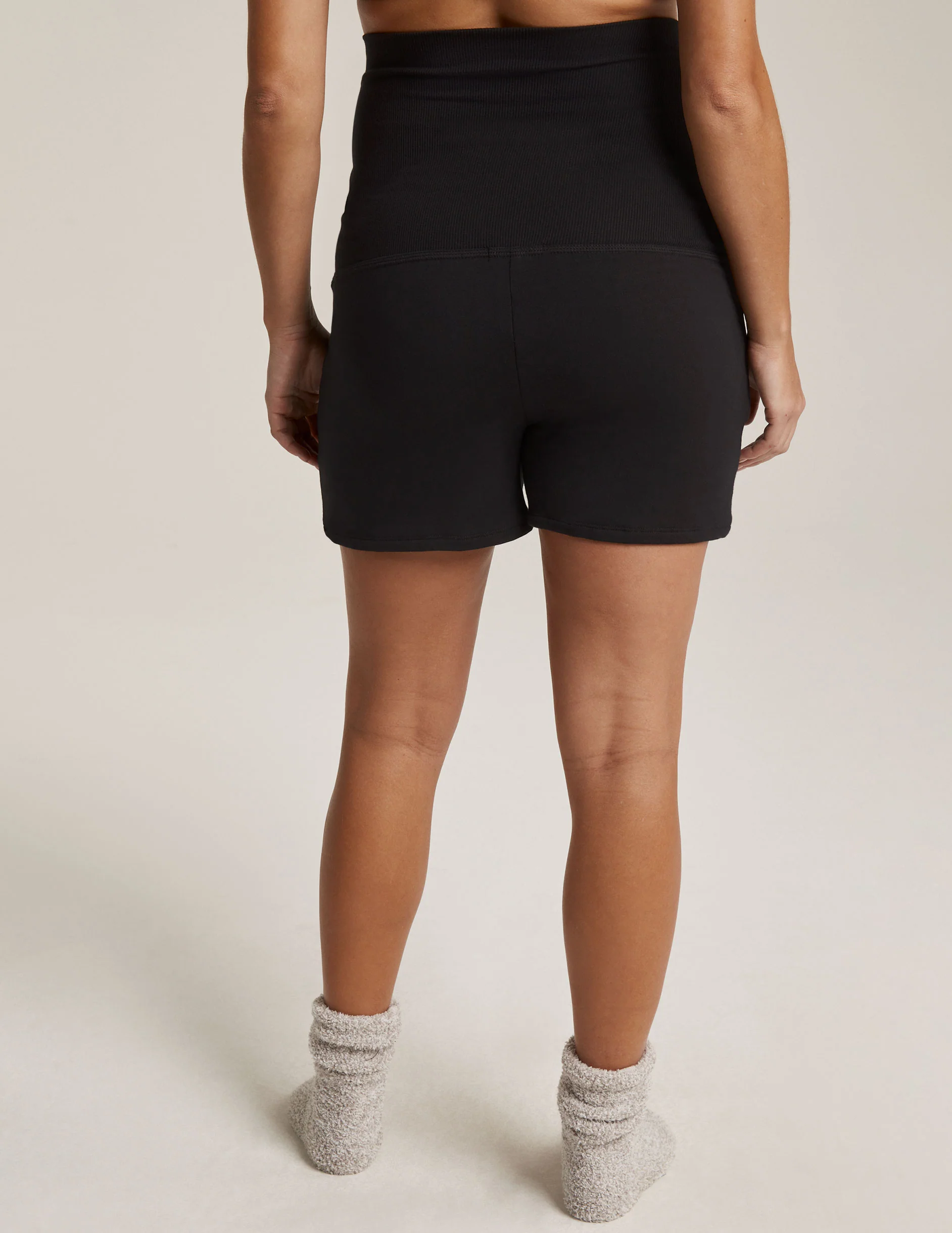 Foldover Maternity Short