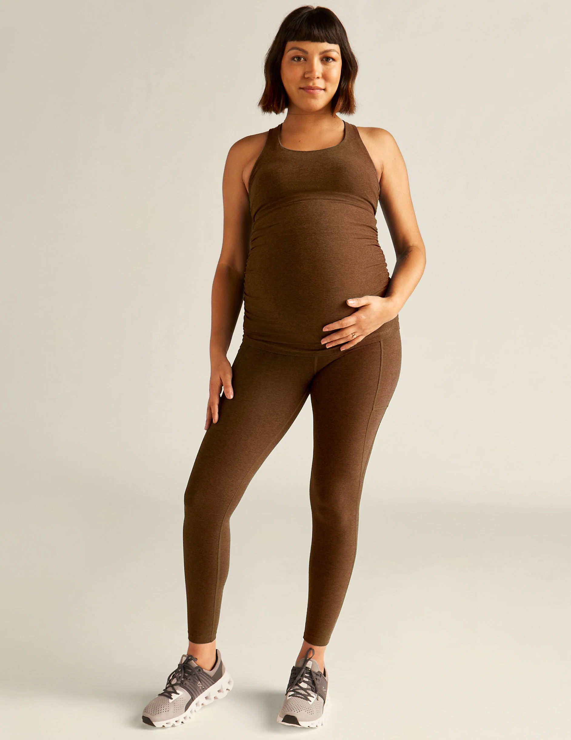 Spacedye Bases Covered Maternity Tank