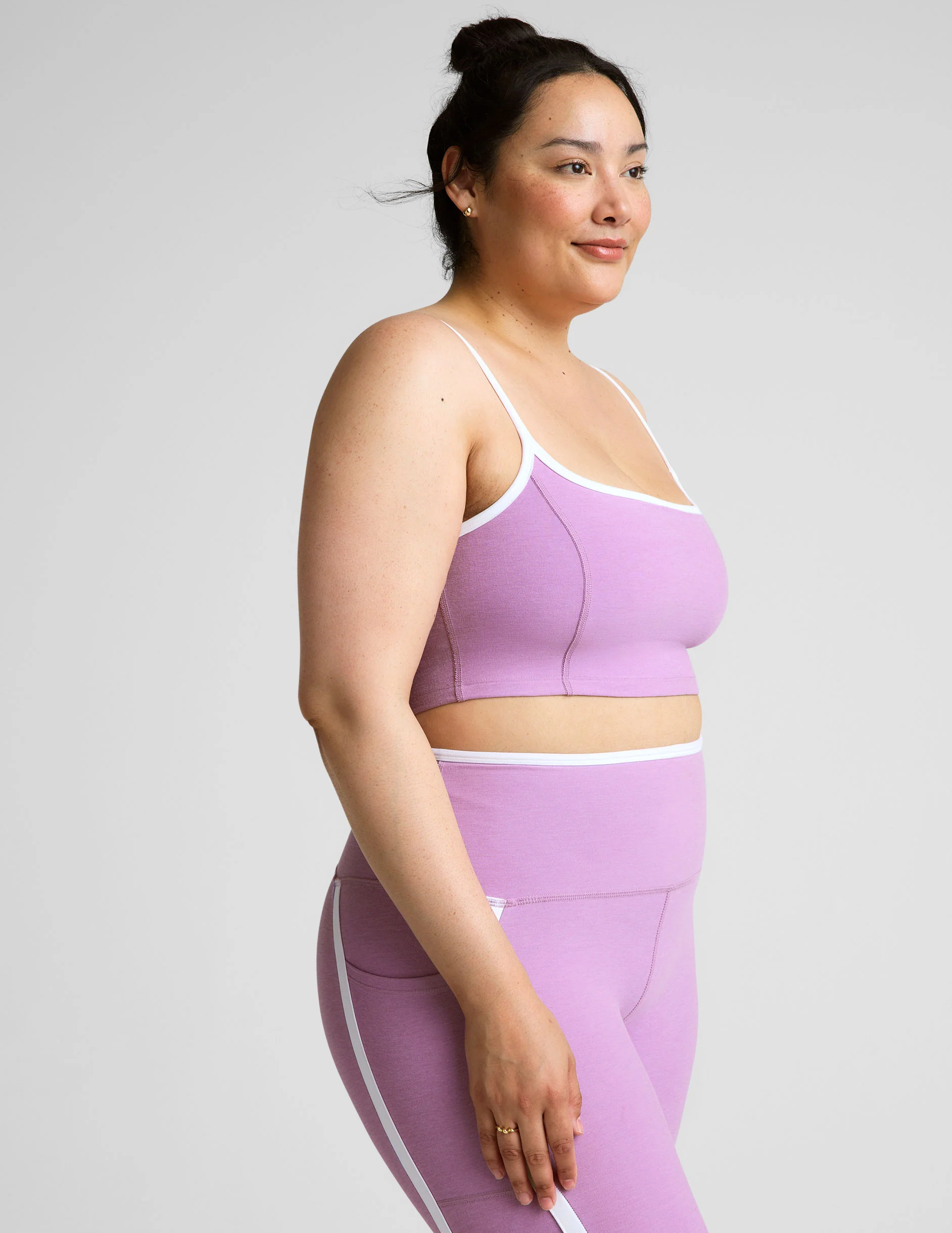 Spacedye New Moves High Cropped Tank