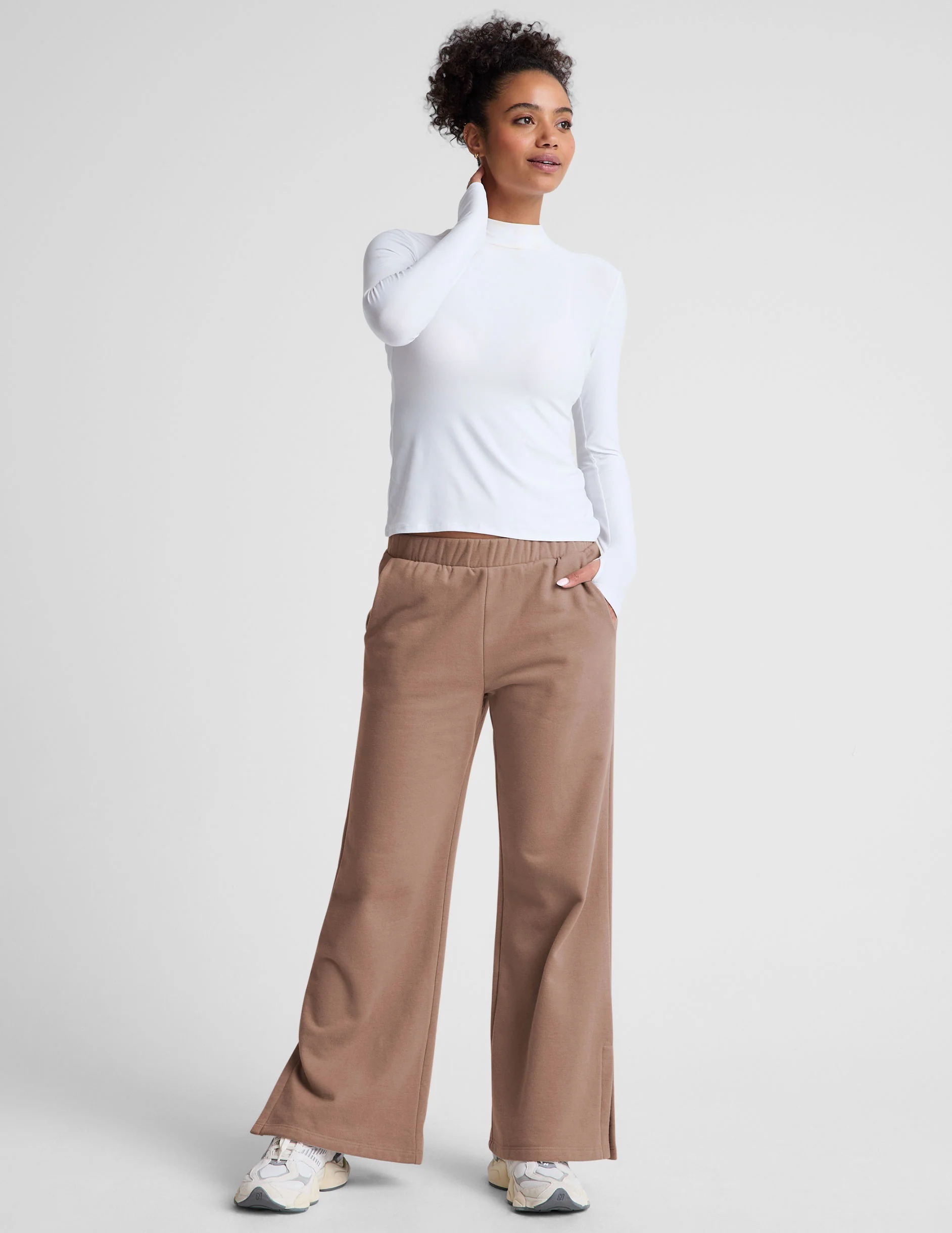 LuxeFleece Wide Leg Pant