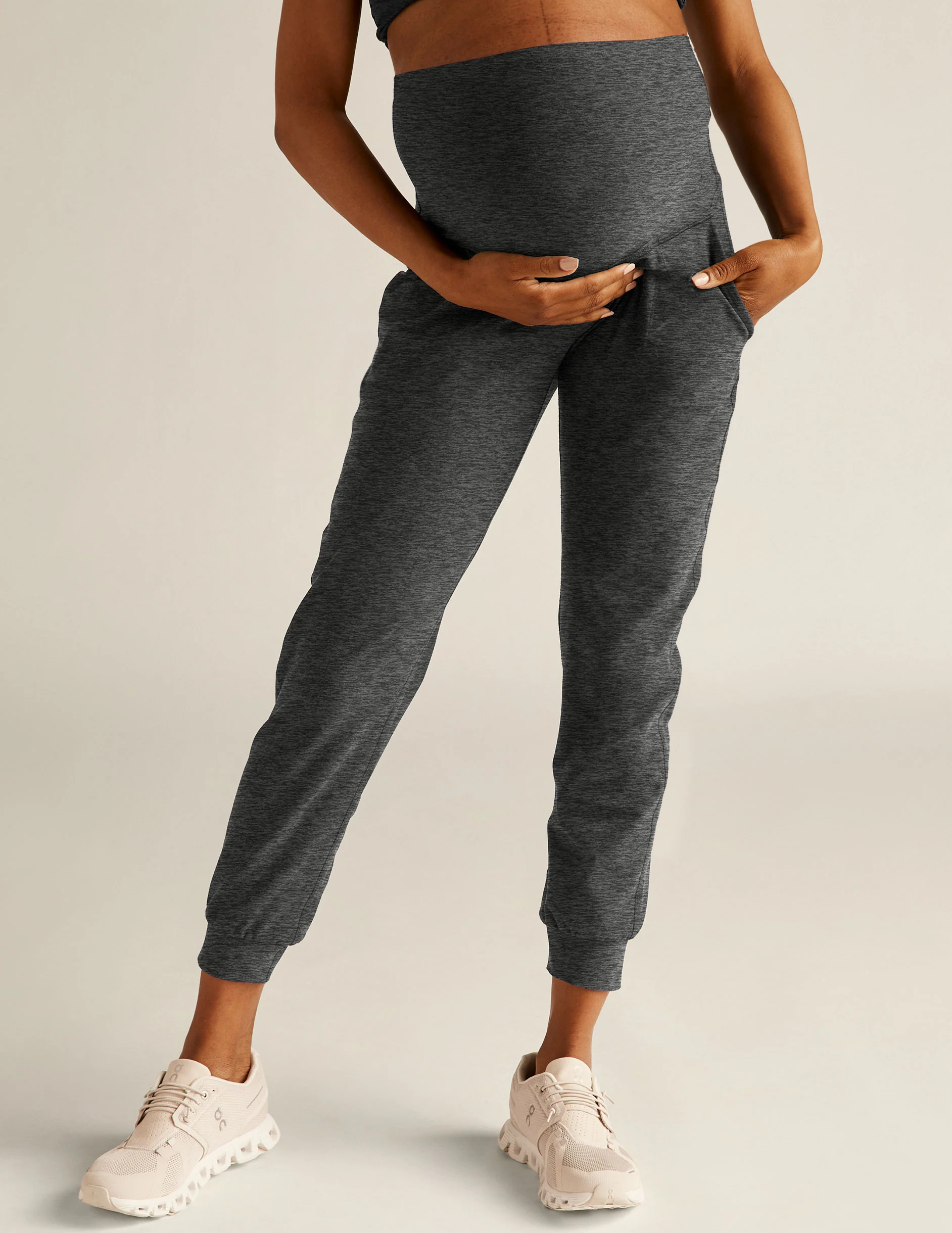 Spacedye Beyond the Bump Maternity Midi Jogger