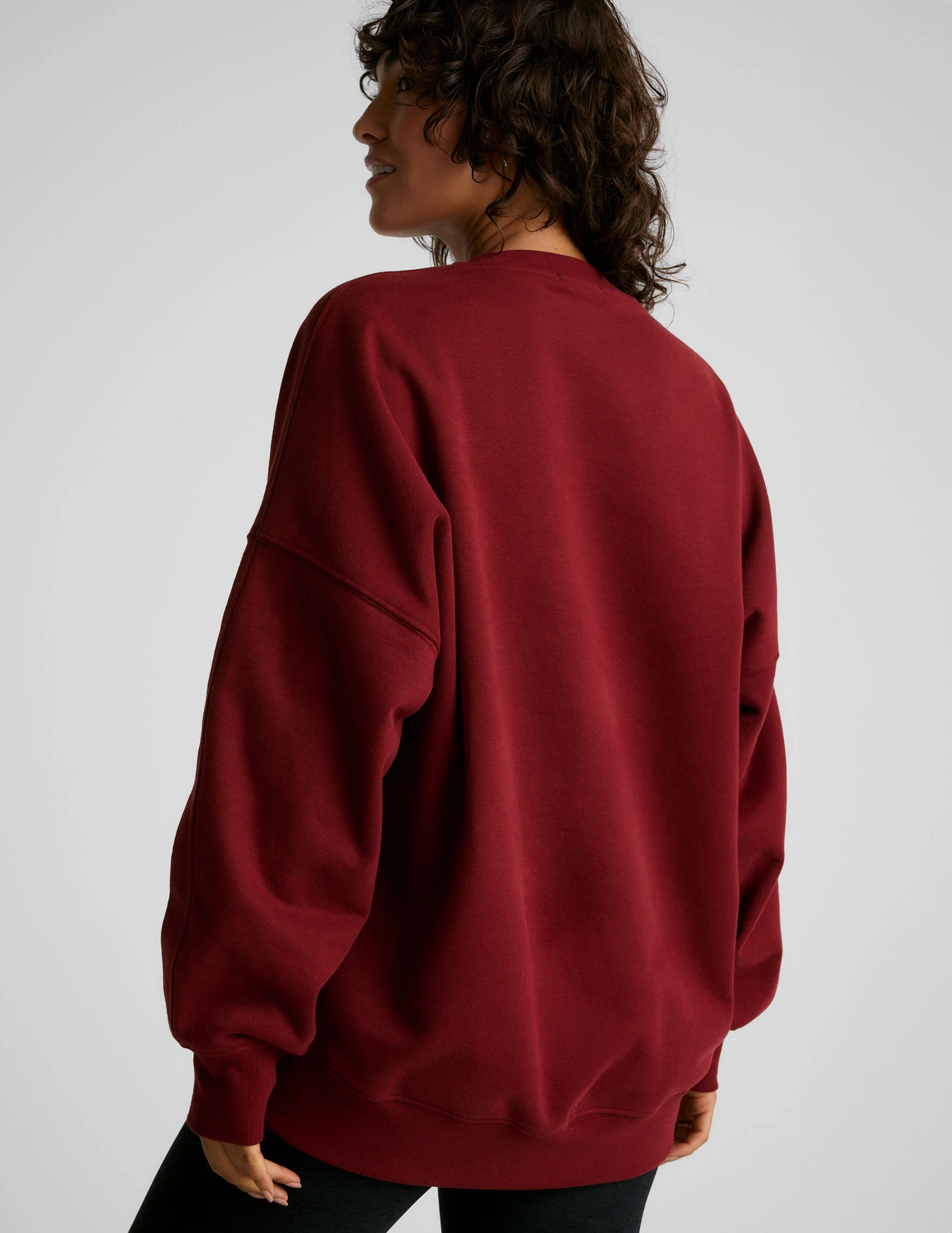 LuxeFleece Oversized Sweatshirt