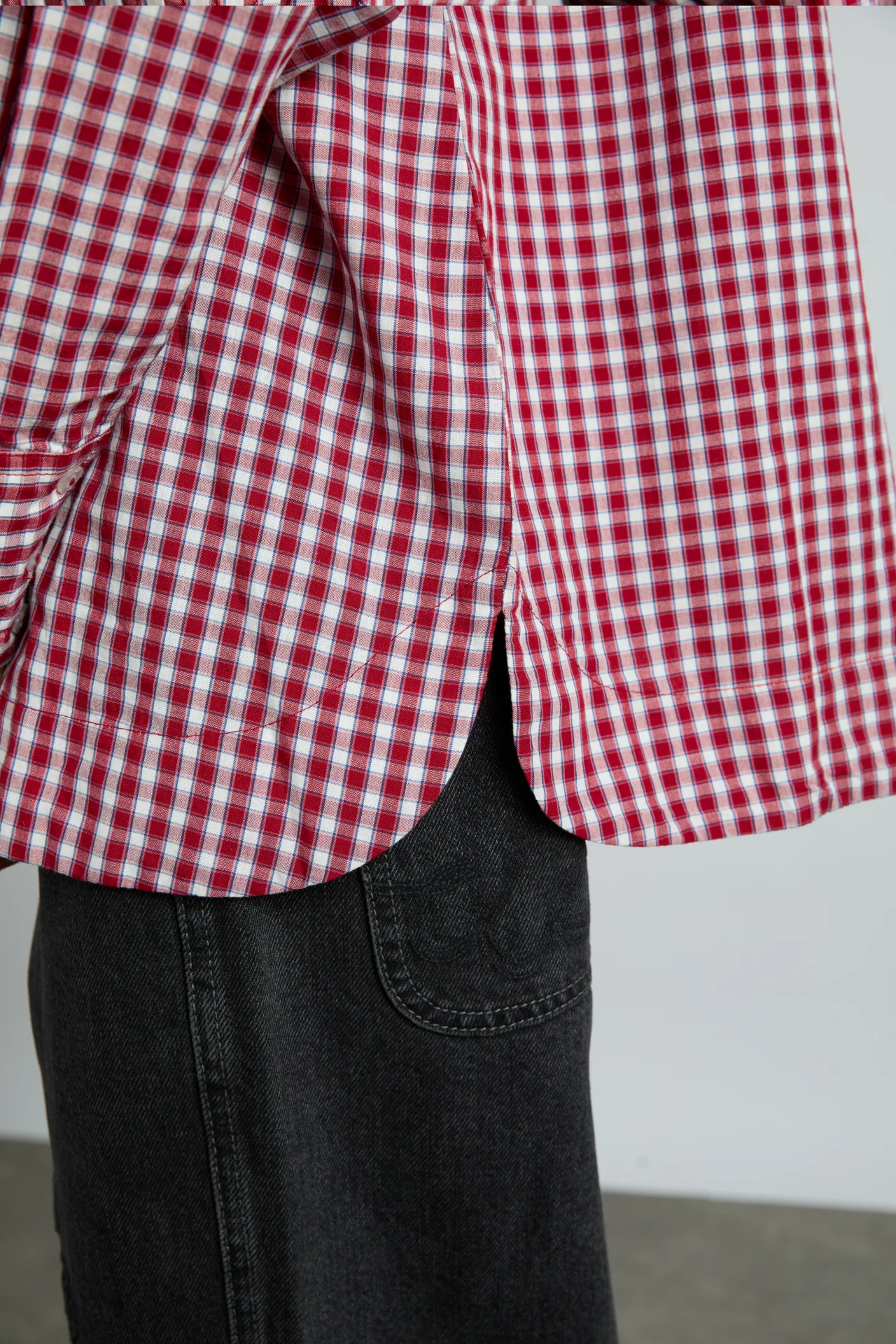 michelle shirt - cherry gingham