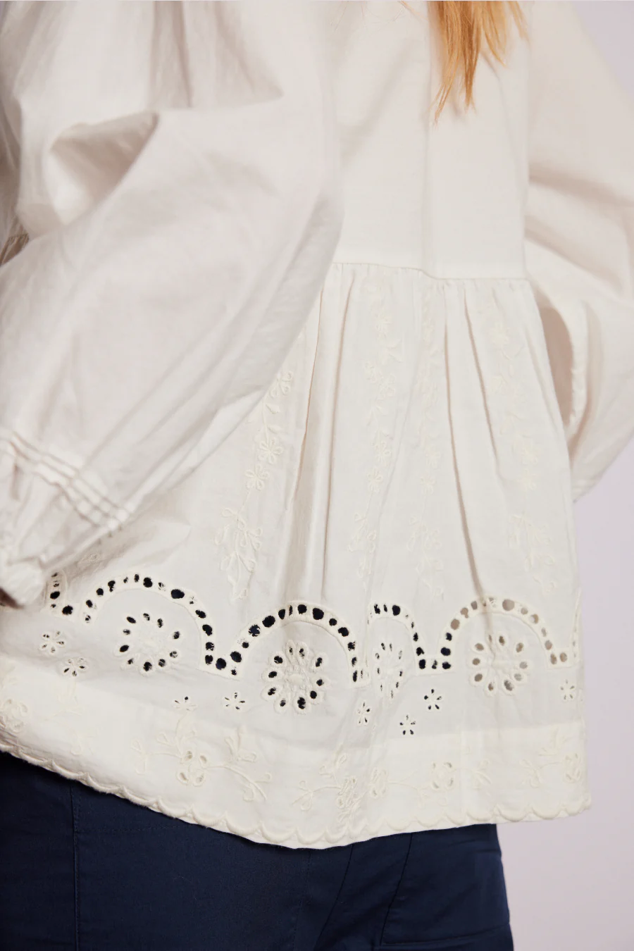 gretchen blouse - white