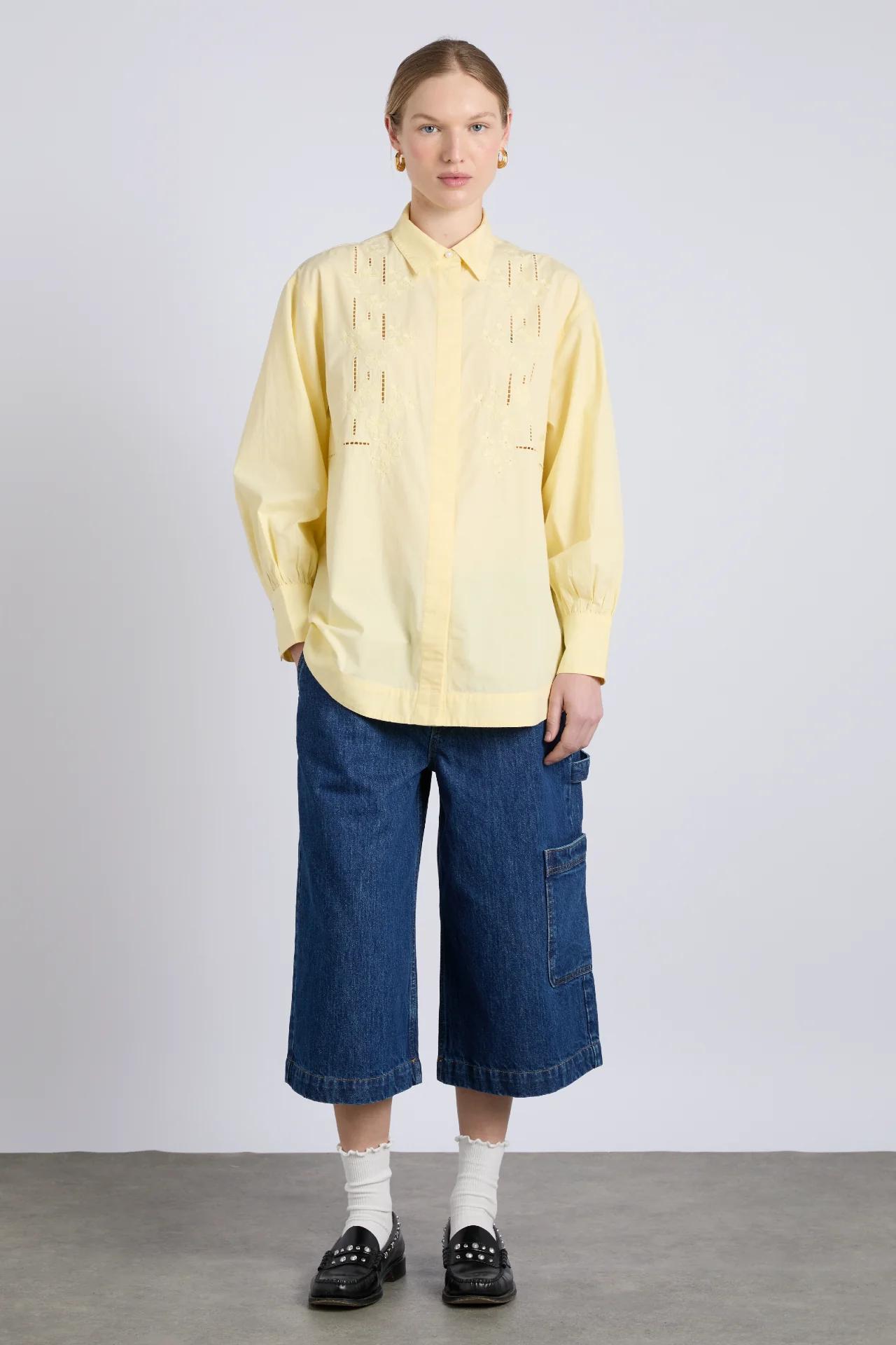 rue shirt - butter
