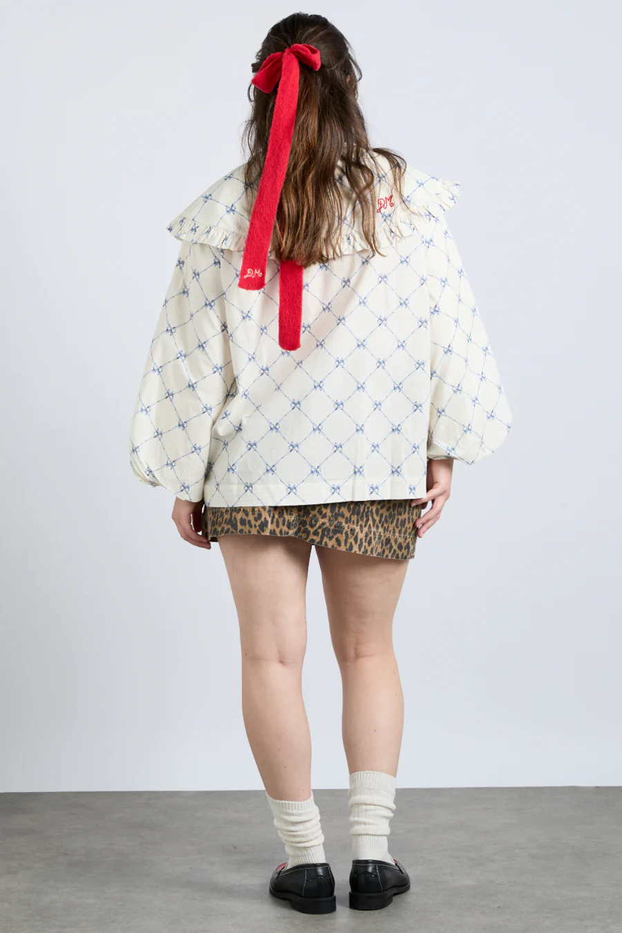 lola blouse - bow print