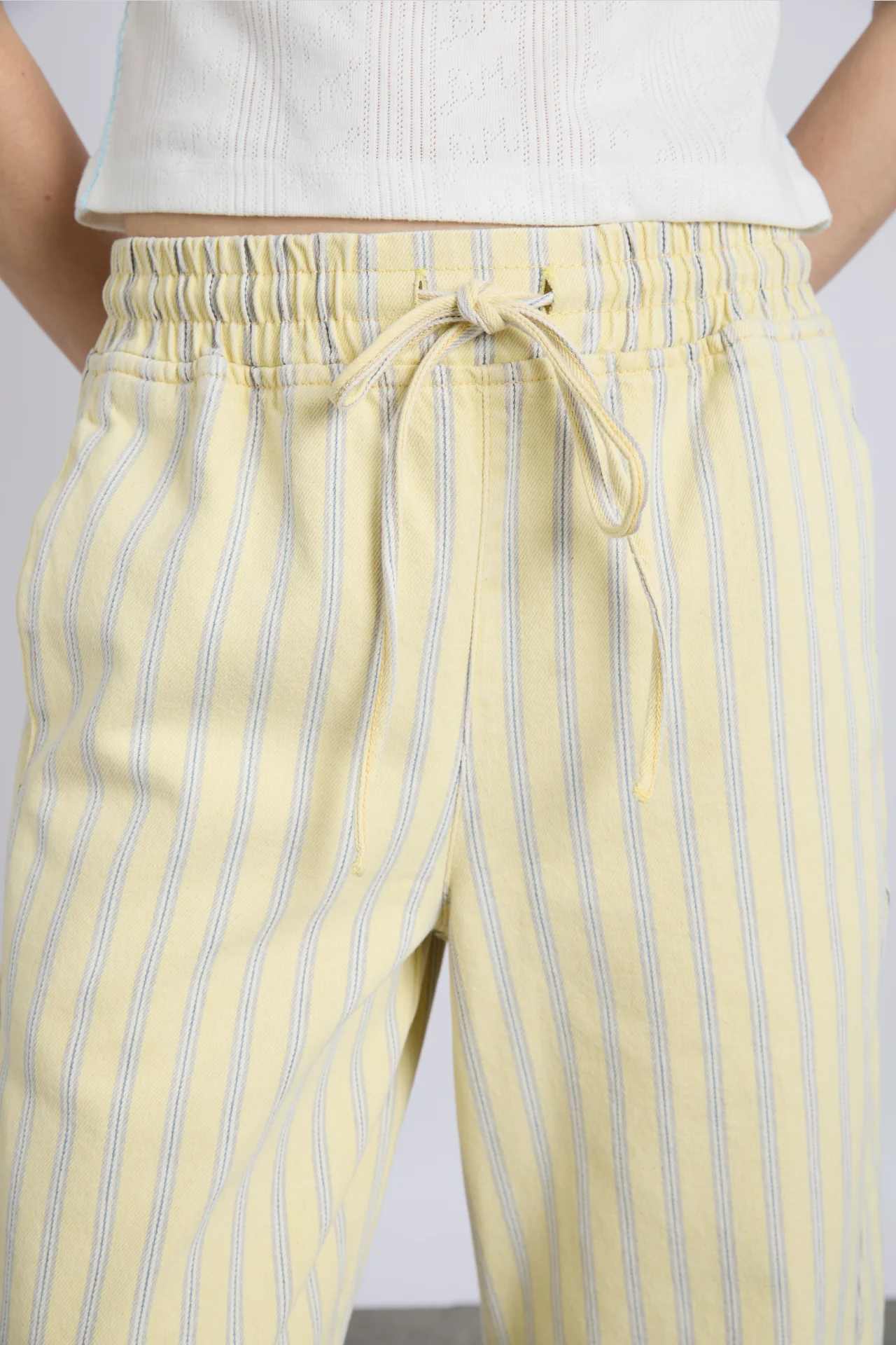 felix jeans - butter business stripe