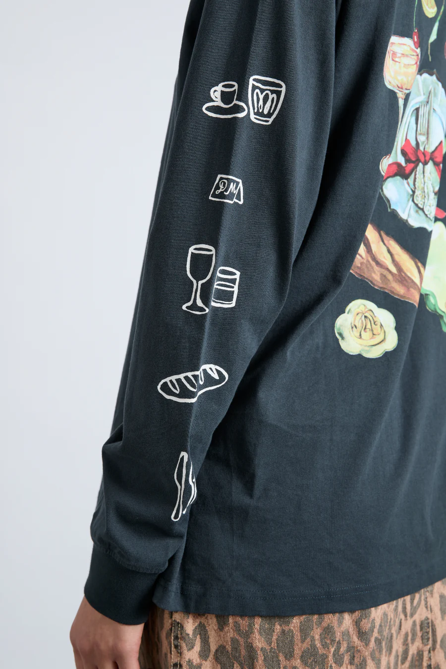 dm dinner party long sleeve tee