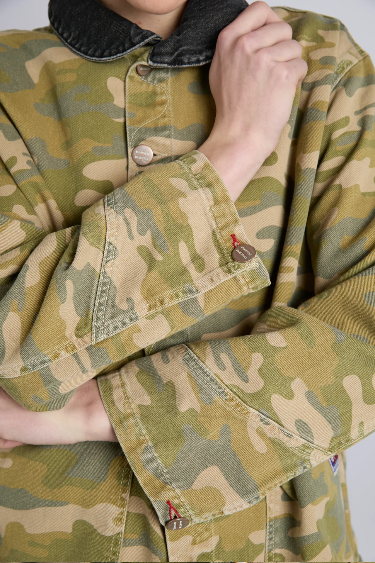 francis jacket - green camo