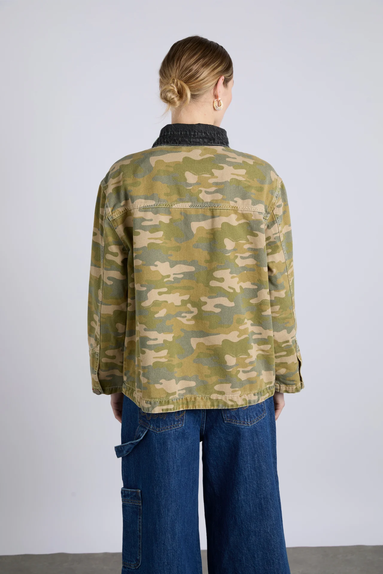 francis jacket - green camo