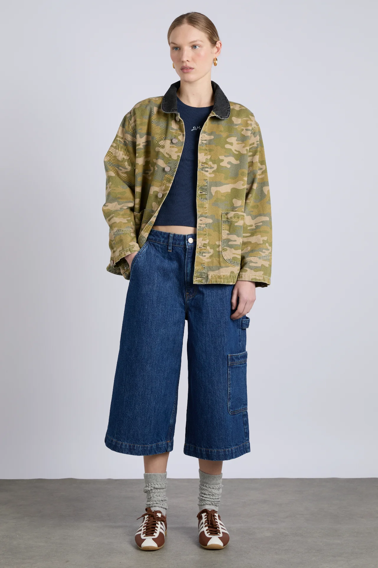 francis jacket - green camo