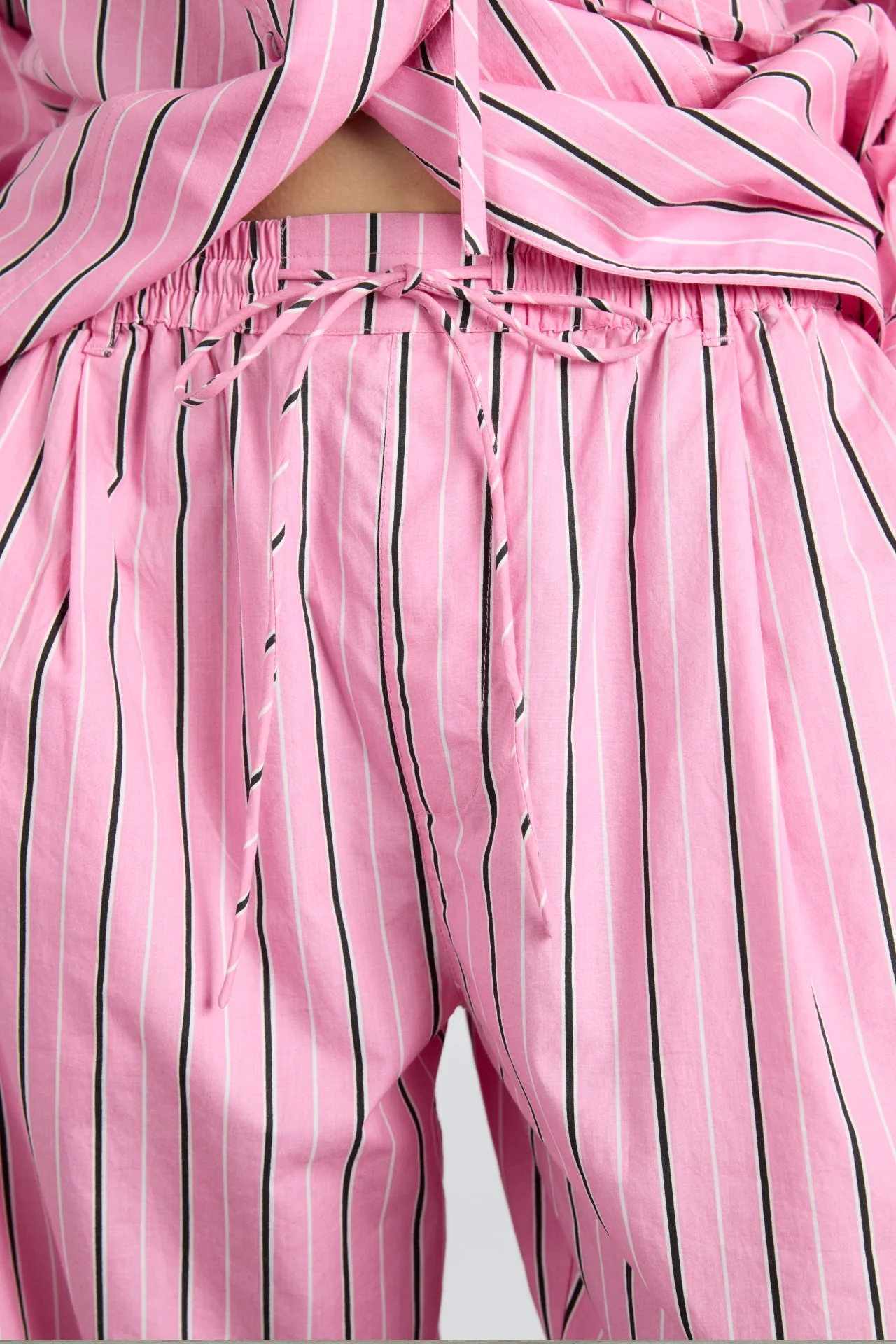jorja trousers - pink bold stripe