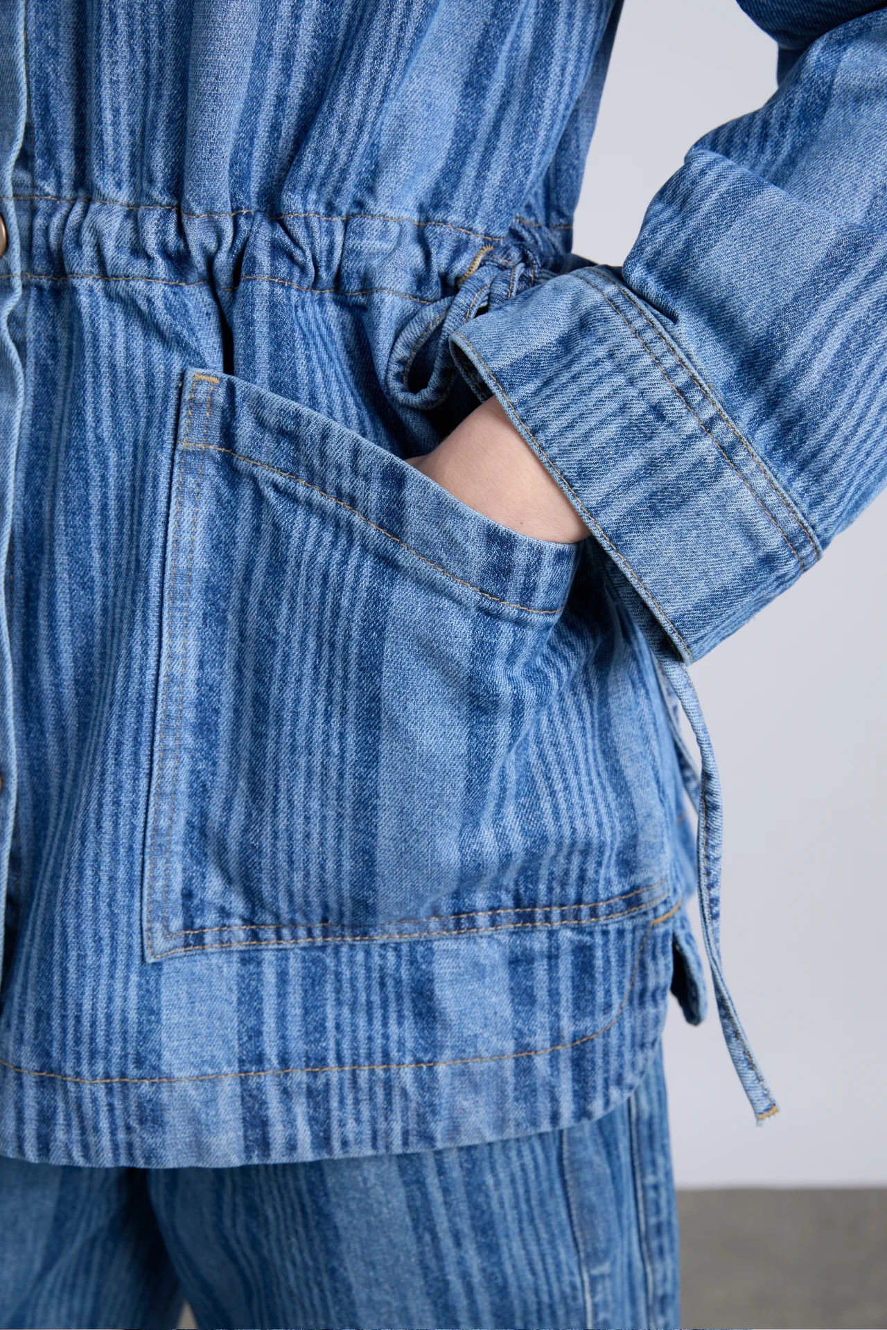 hera jacket - laser stripe