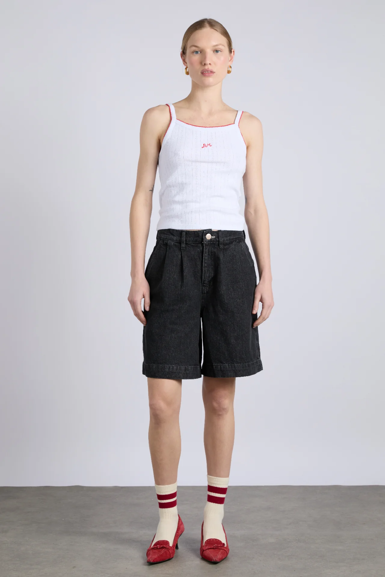 nova jorts - washed black