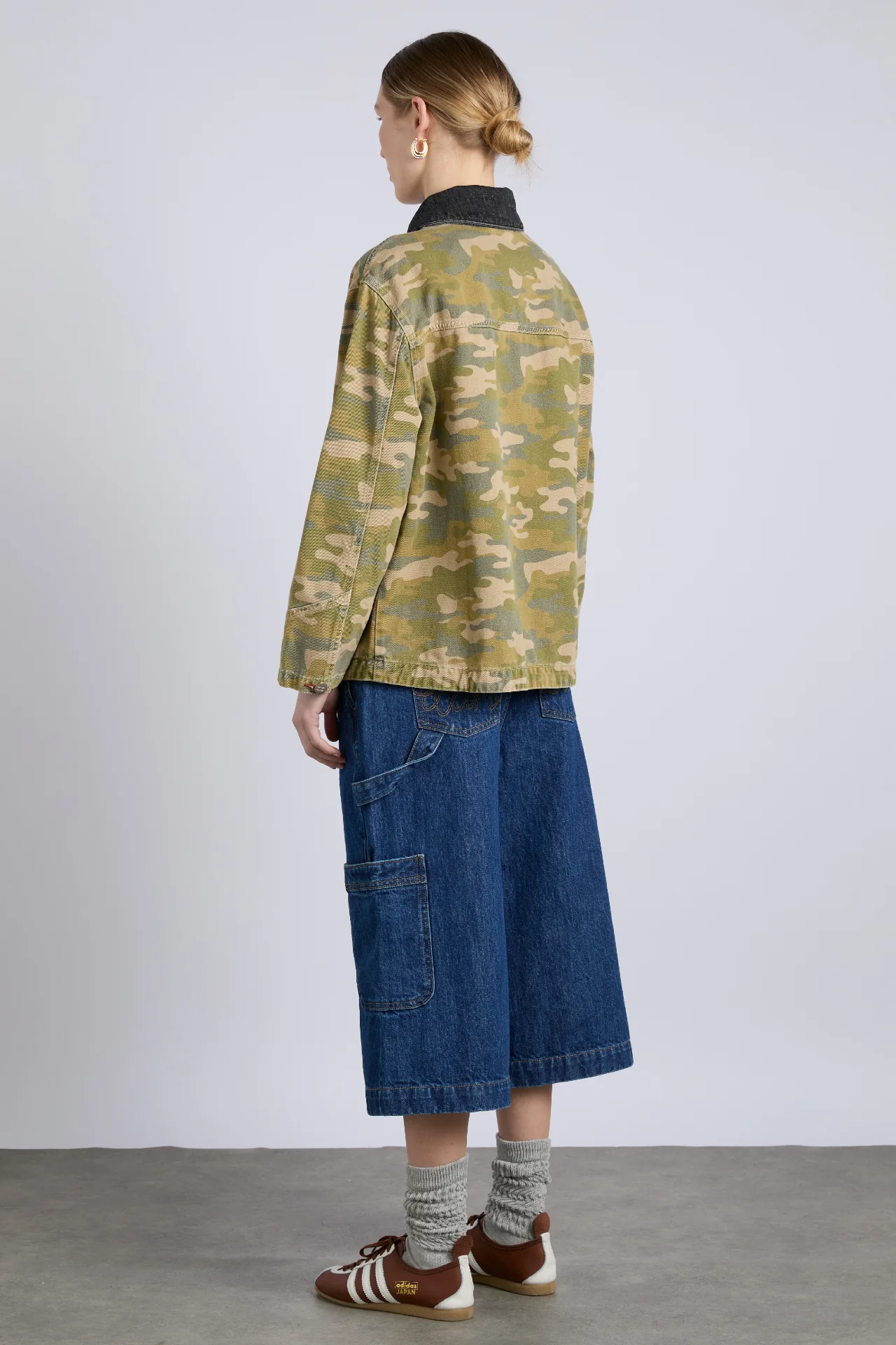 francis jacket - green camo