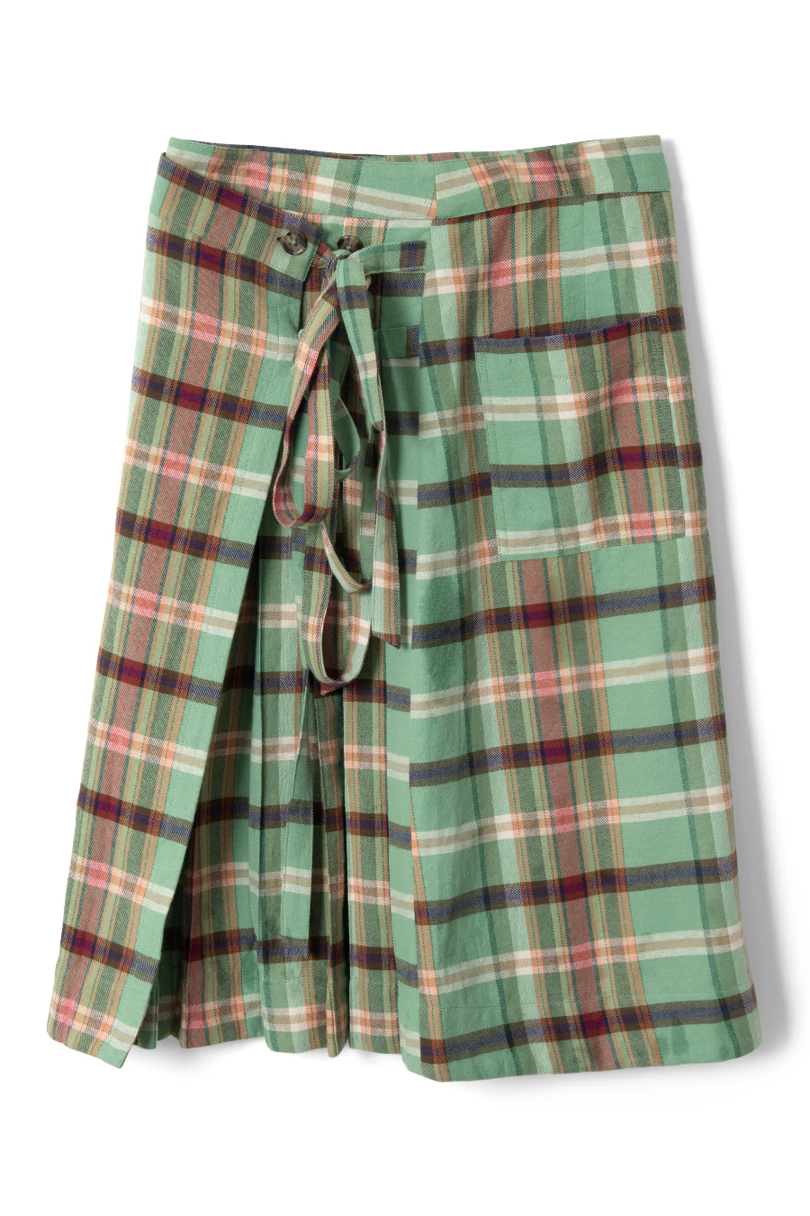 kat kilt - green check