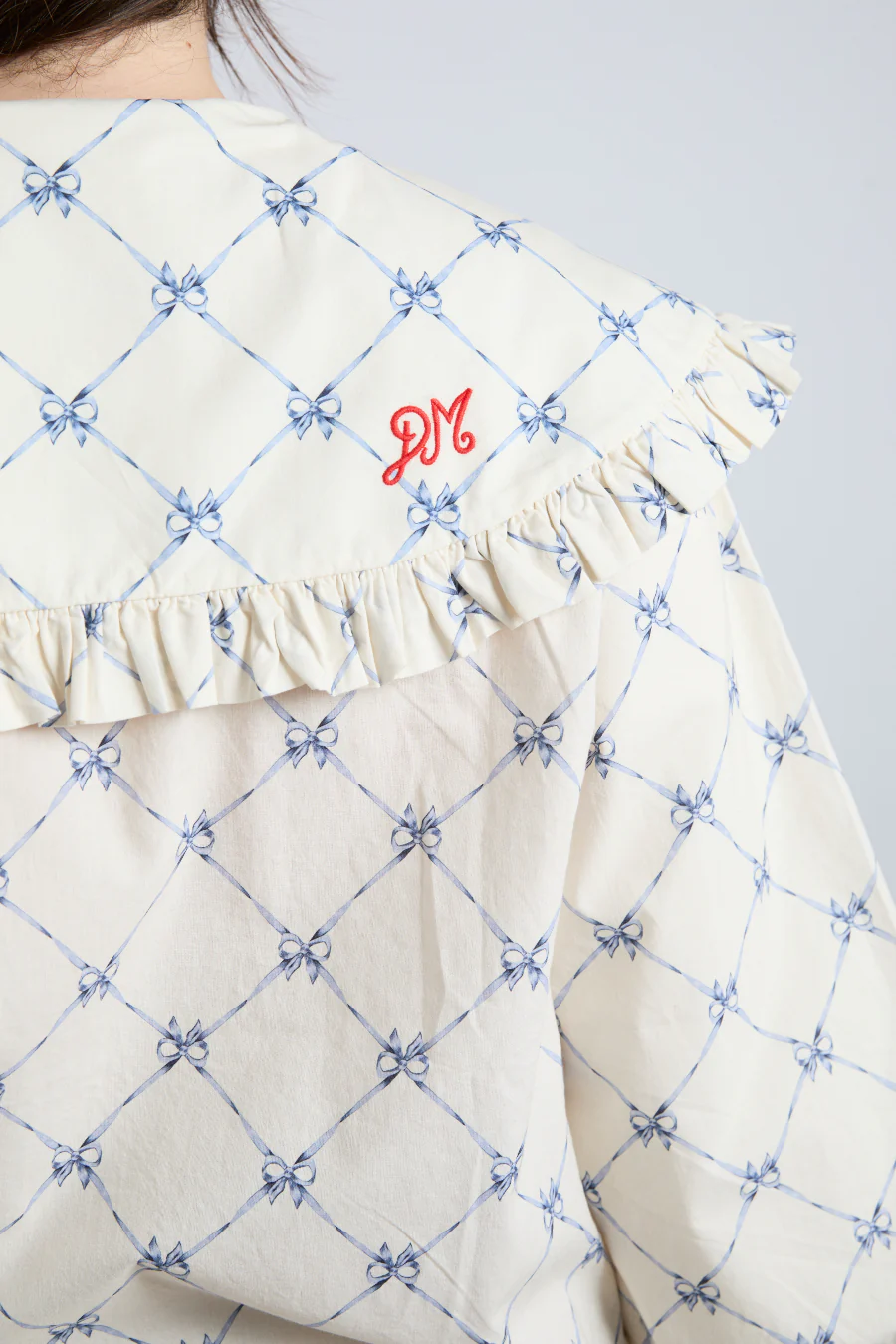 lola blouse - bow print