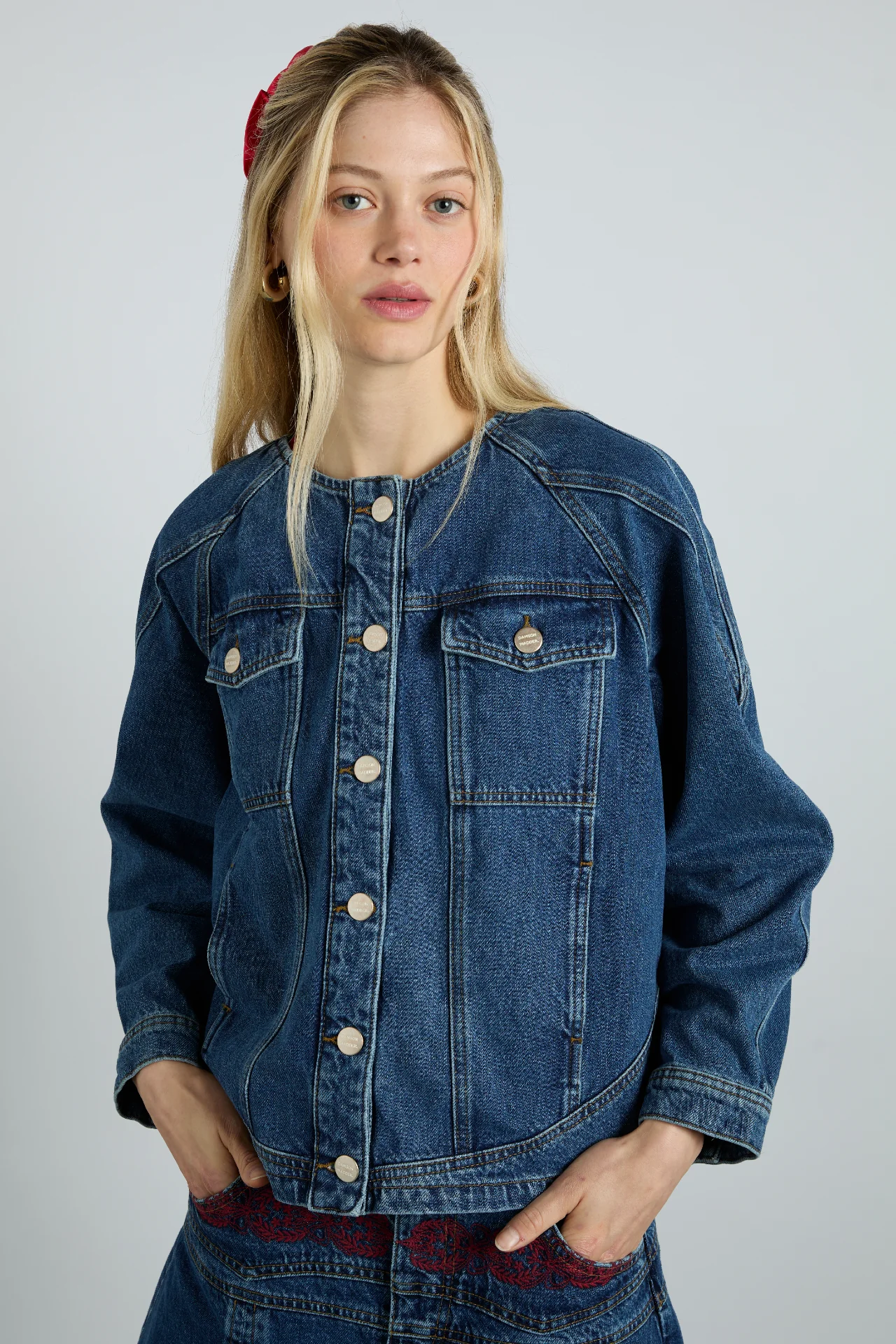 vanessa jacket - texas wash