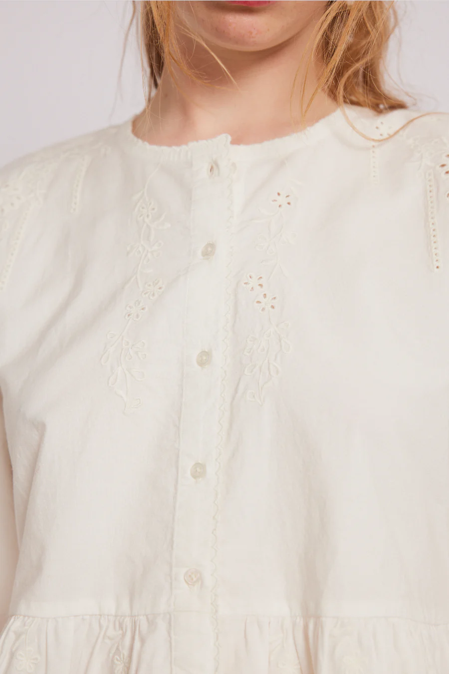gretchen blouse - white