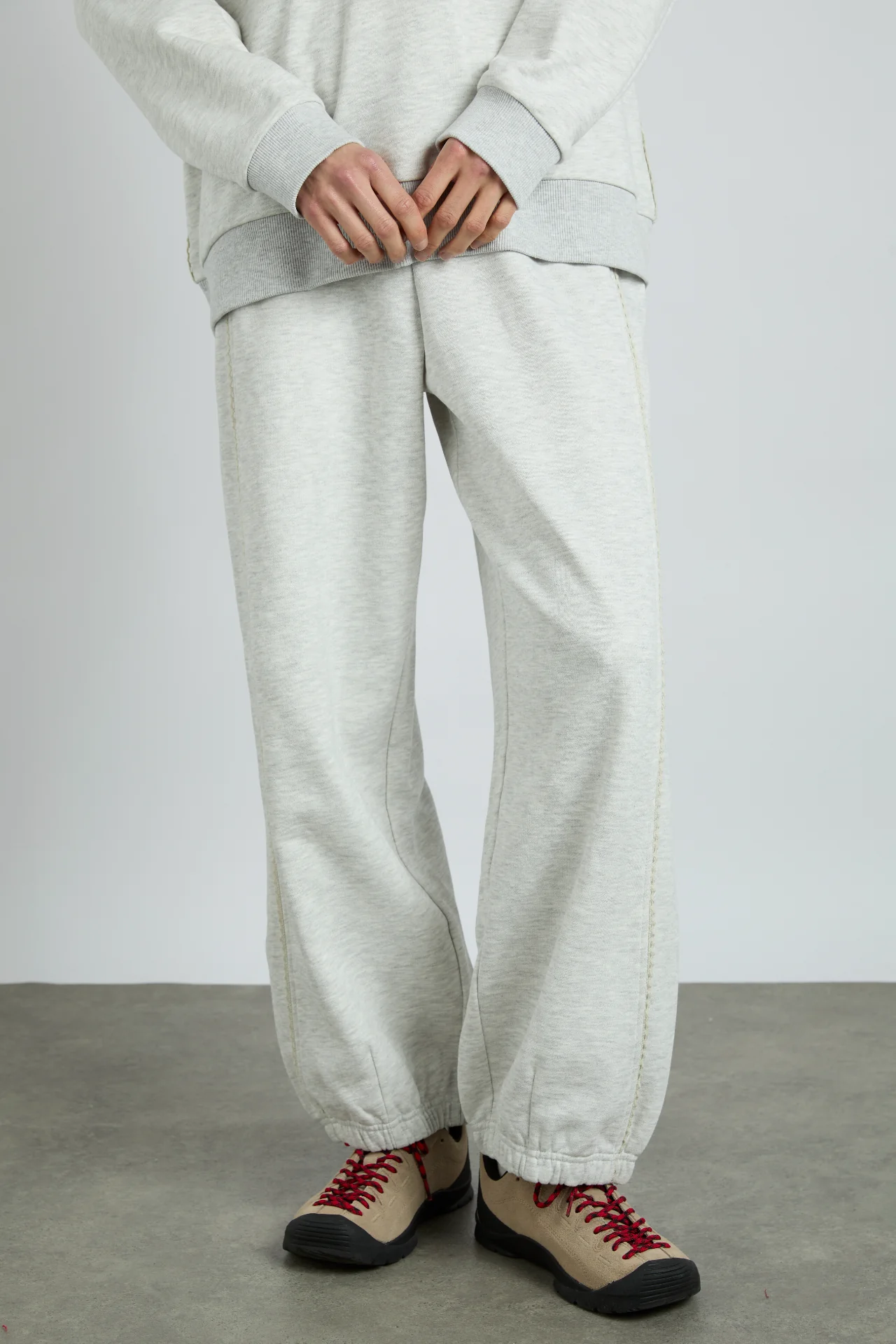 felix jogger - ice grey marl