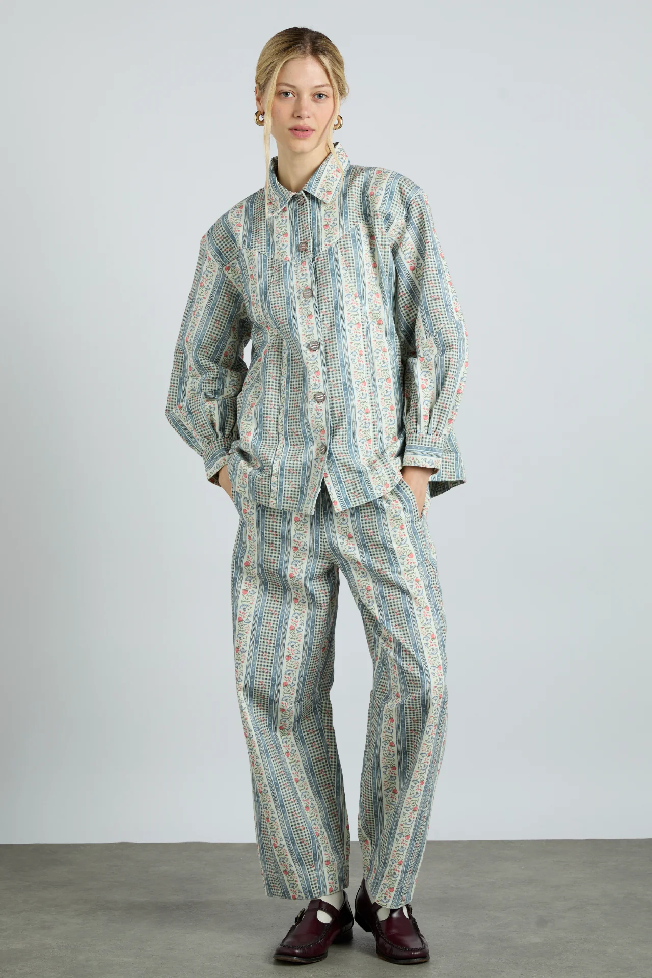 baxter jacket - wallpaper floral