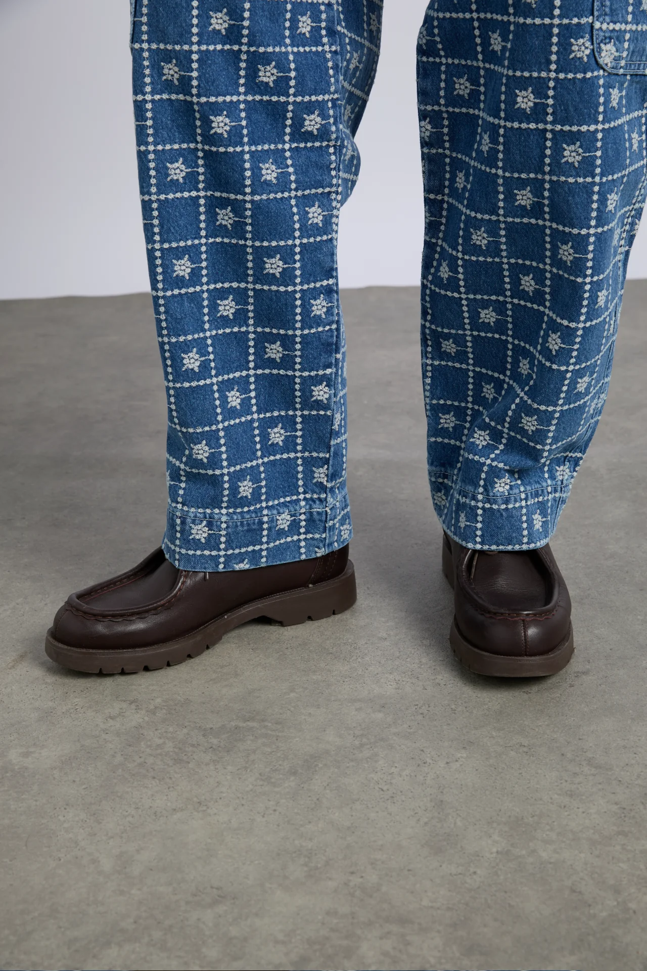 drew jeans - broderie