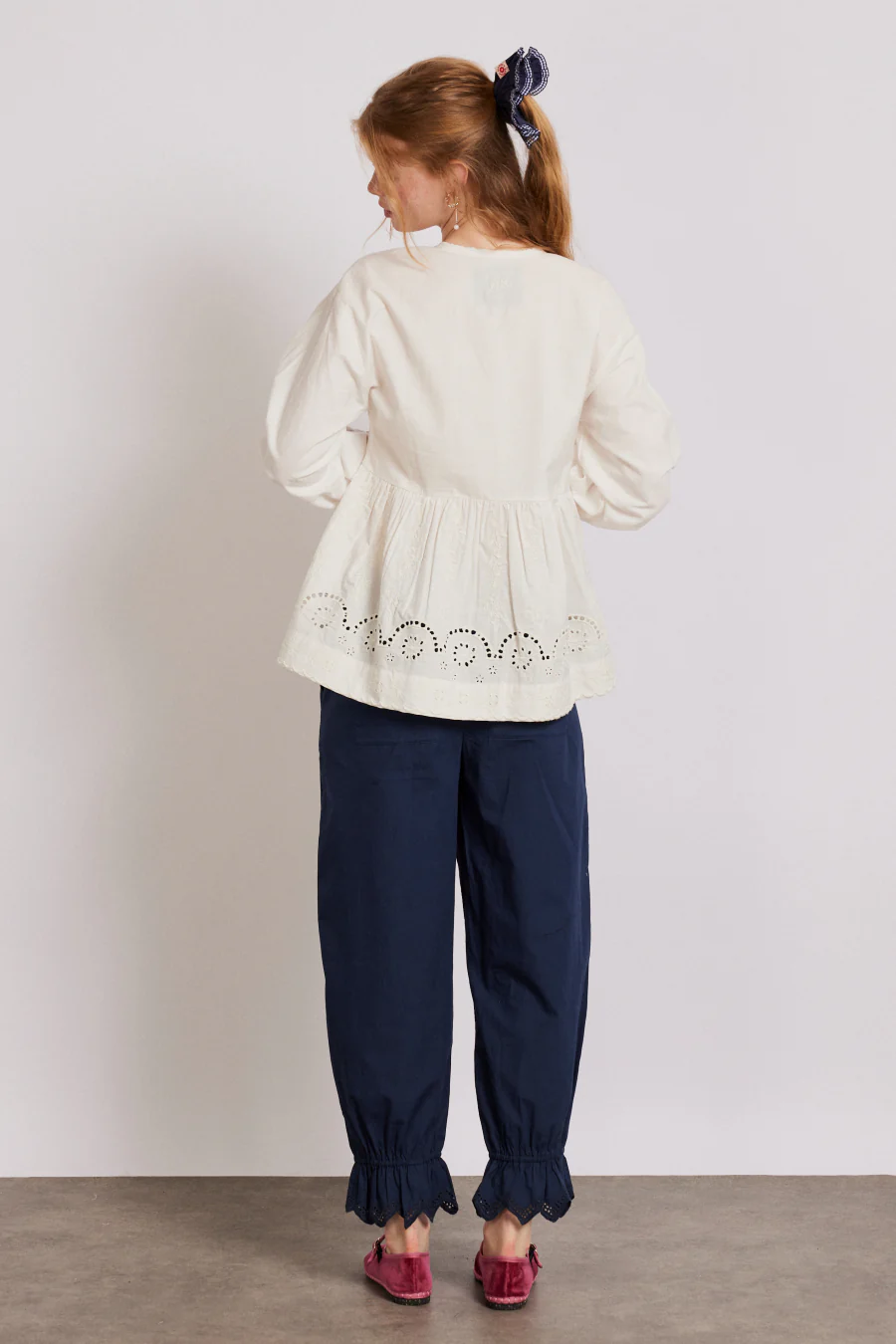 gretchen blouse - white