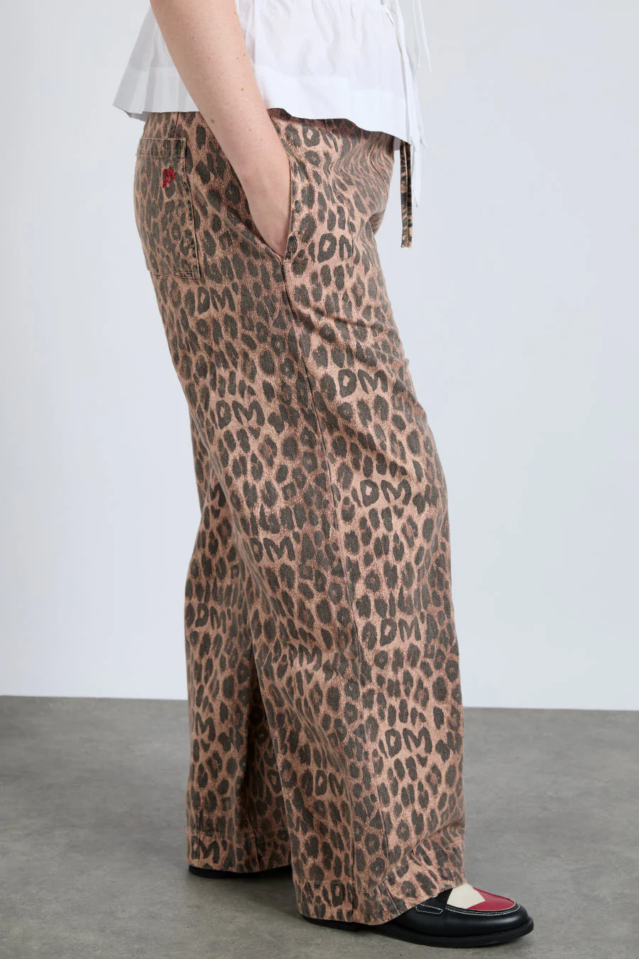 rafe pant - leopard print