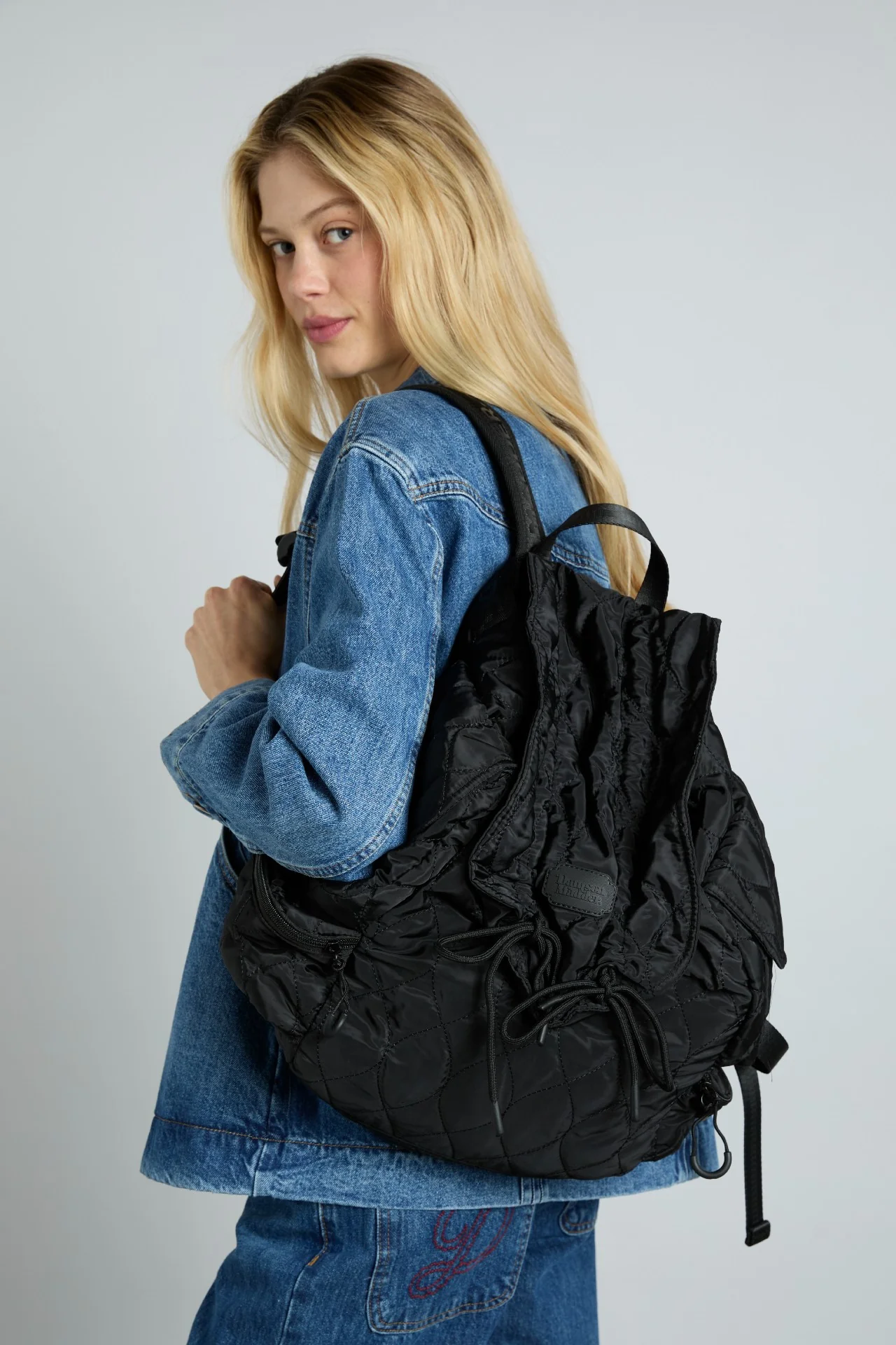 ruched backpack
