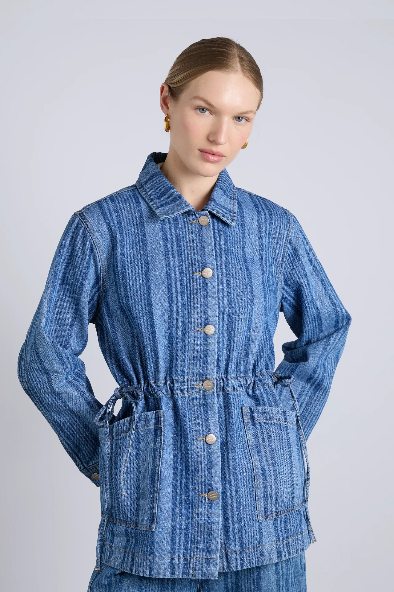 hera jacket - laser stripe