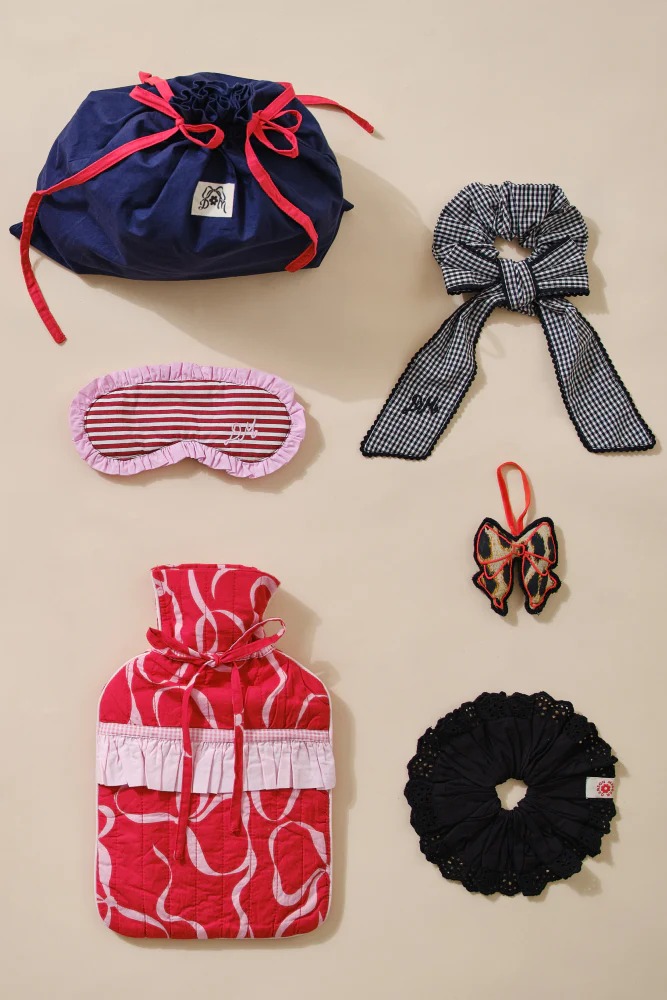 christmas tree decoration - leopard bow