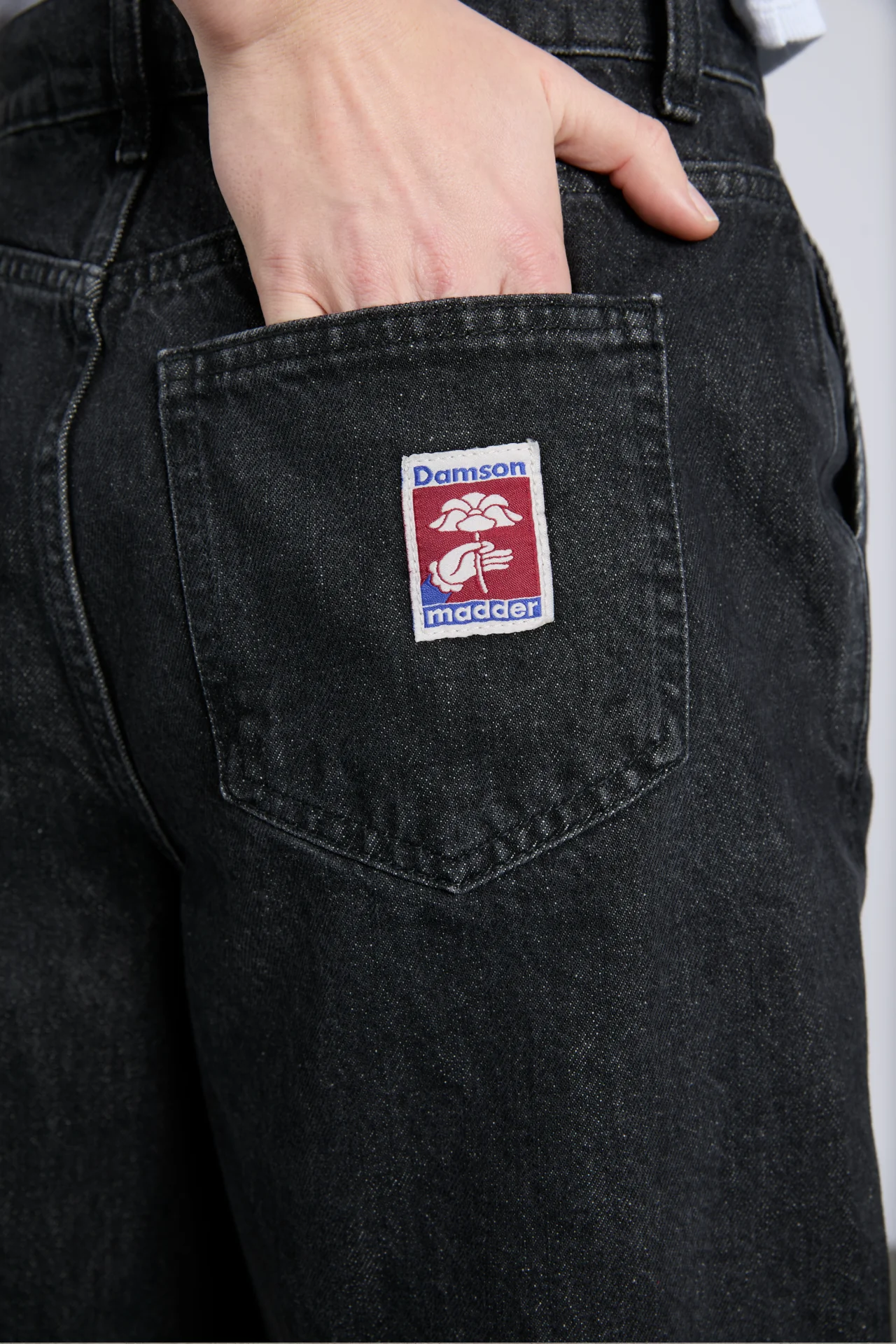 nova jorts - washed black