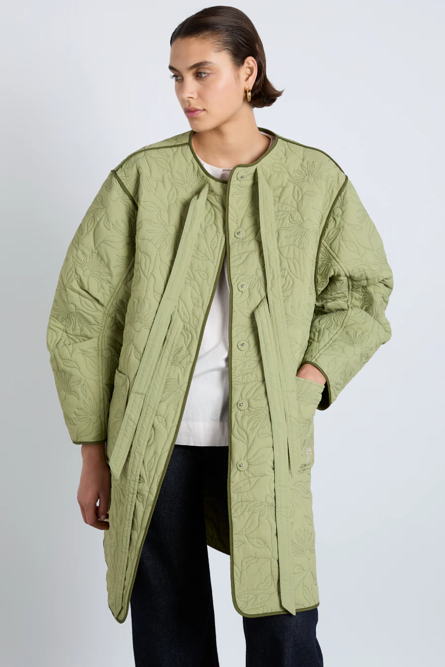 valentine jacket - green