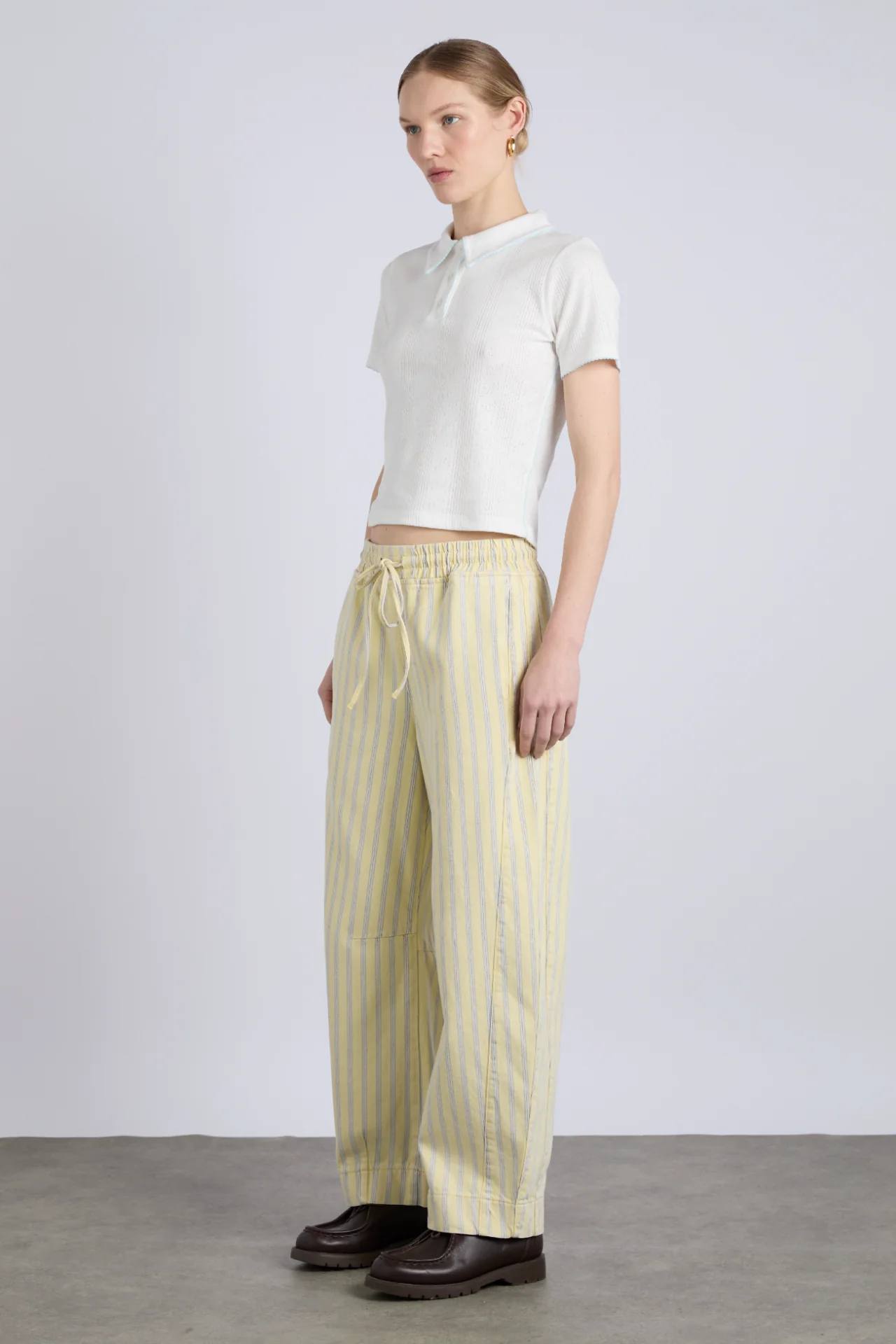 felix jeans - butter business stripe