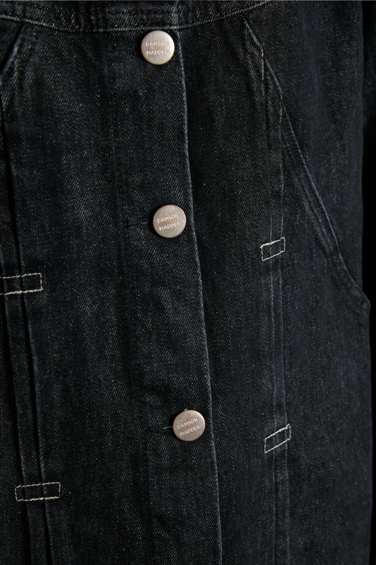 stevie shacket - washed black