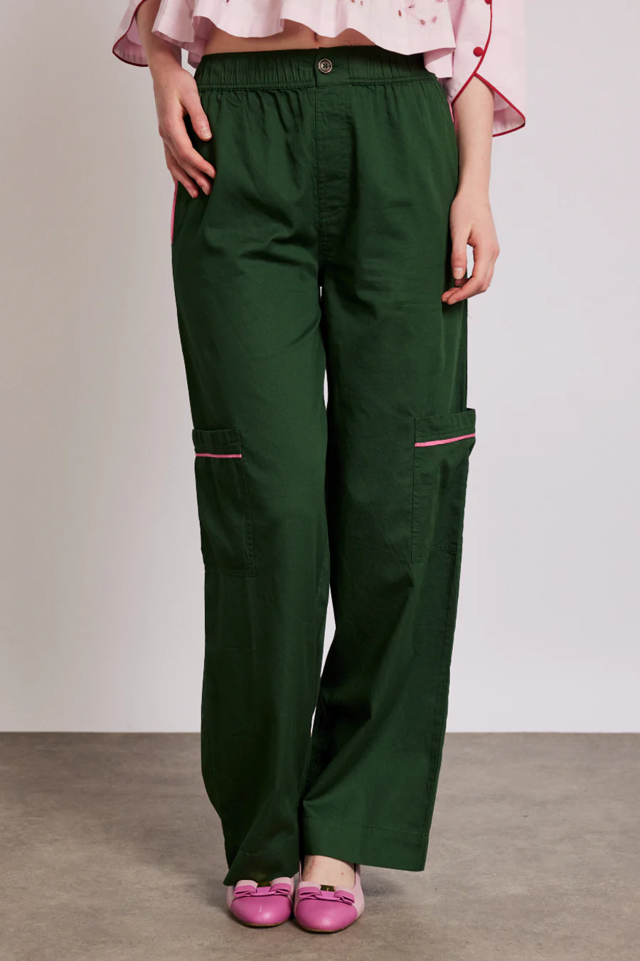 harrison trousers - green