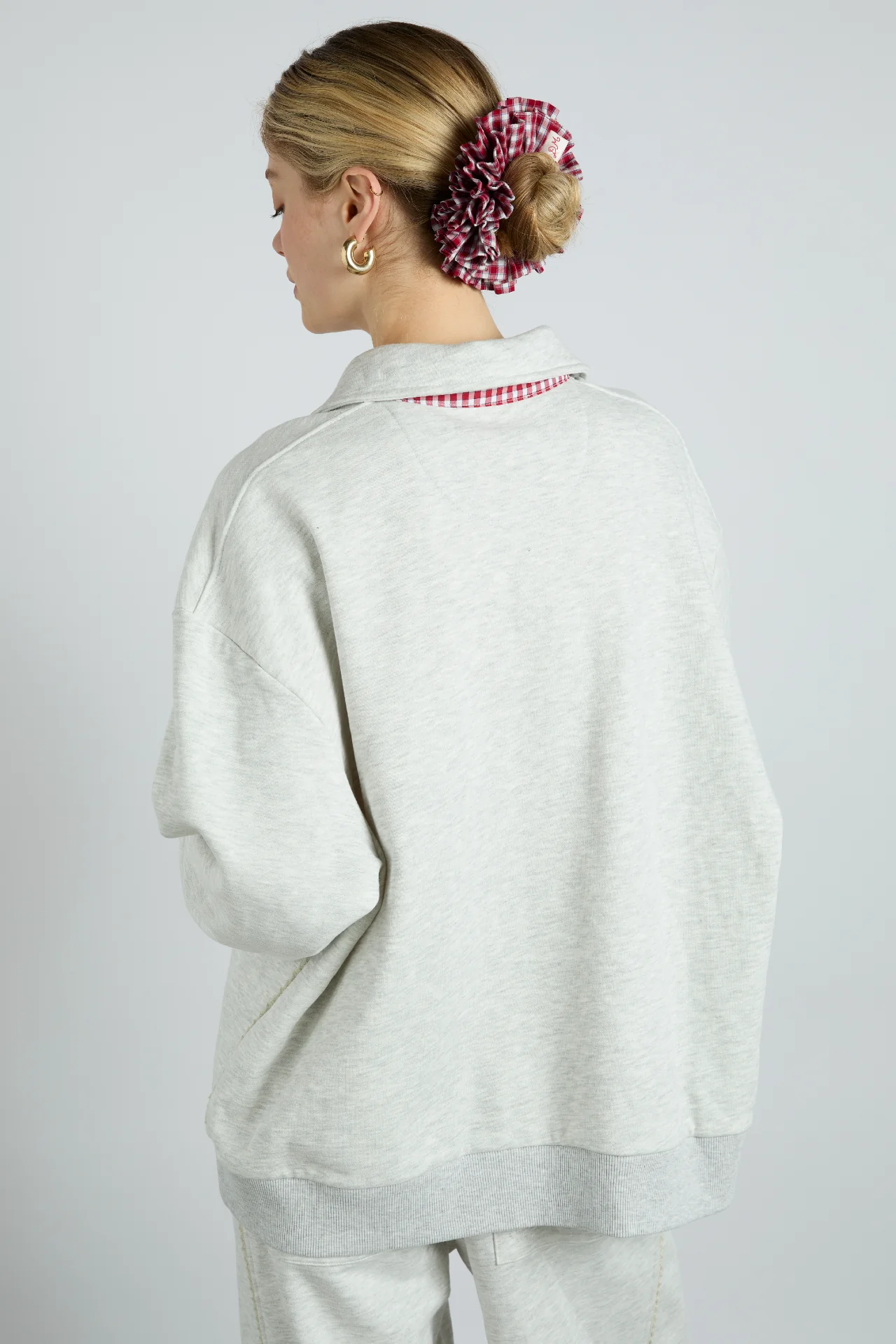 fifi rugby polo - ice grey marl