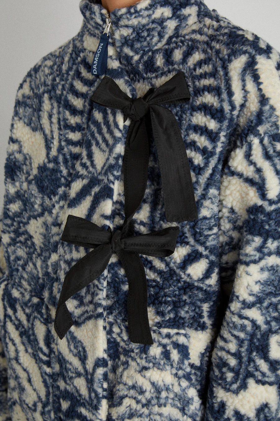 ingrid borg jacket - vase print