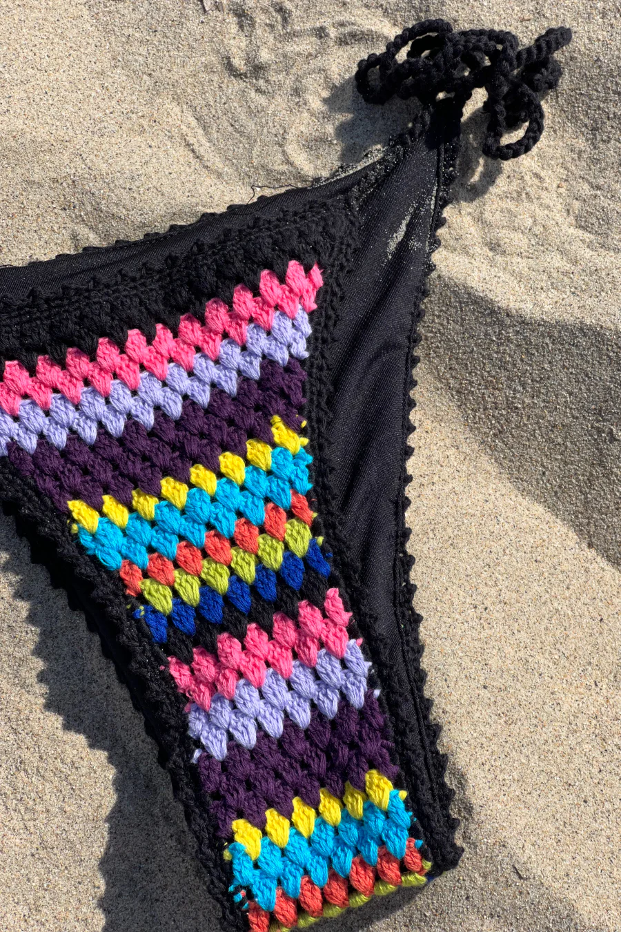 hana stripe bikini bottom